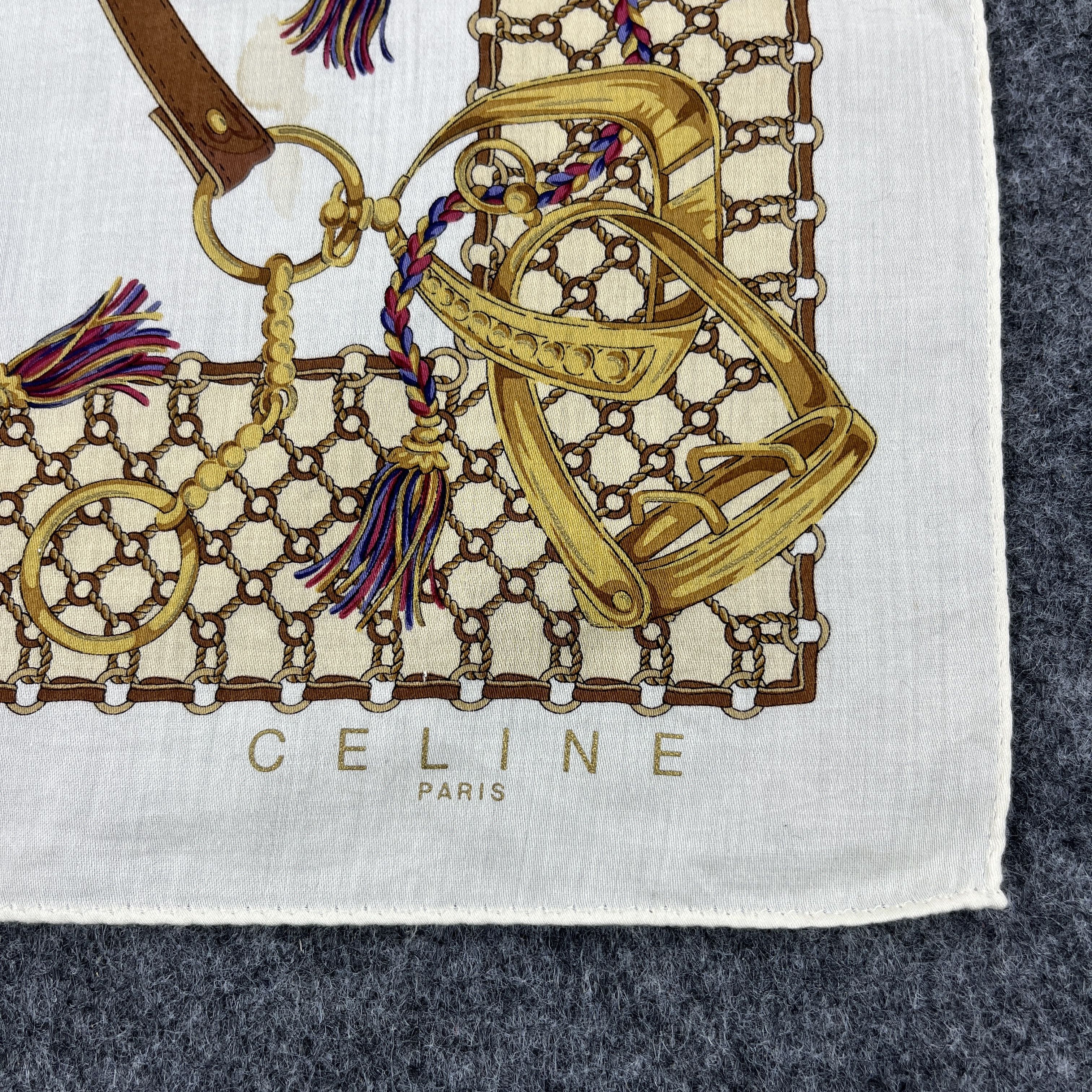 Celine Celine Handkerchief / Bandana / Neckerchief B527 Size ONE SIZE - 2 Thumbnail