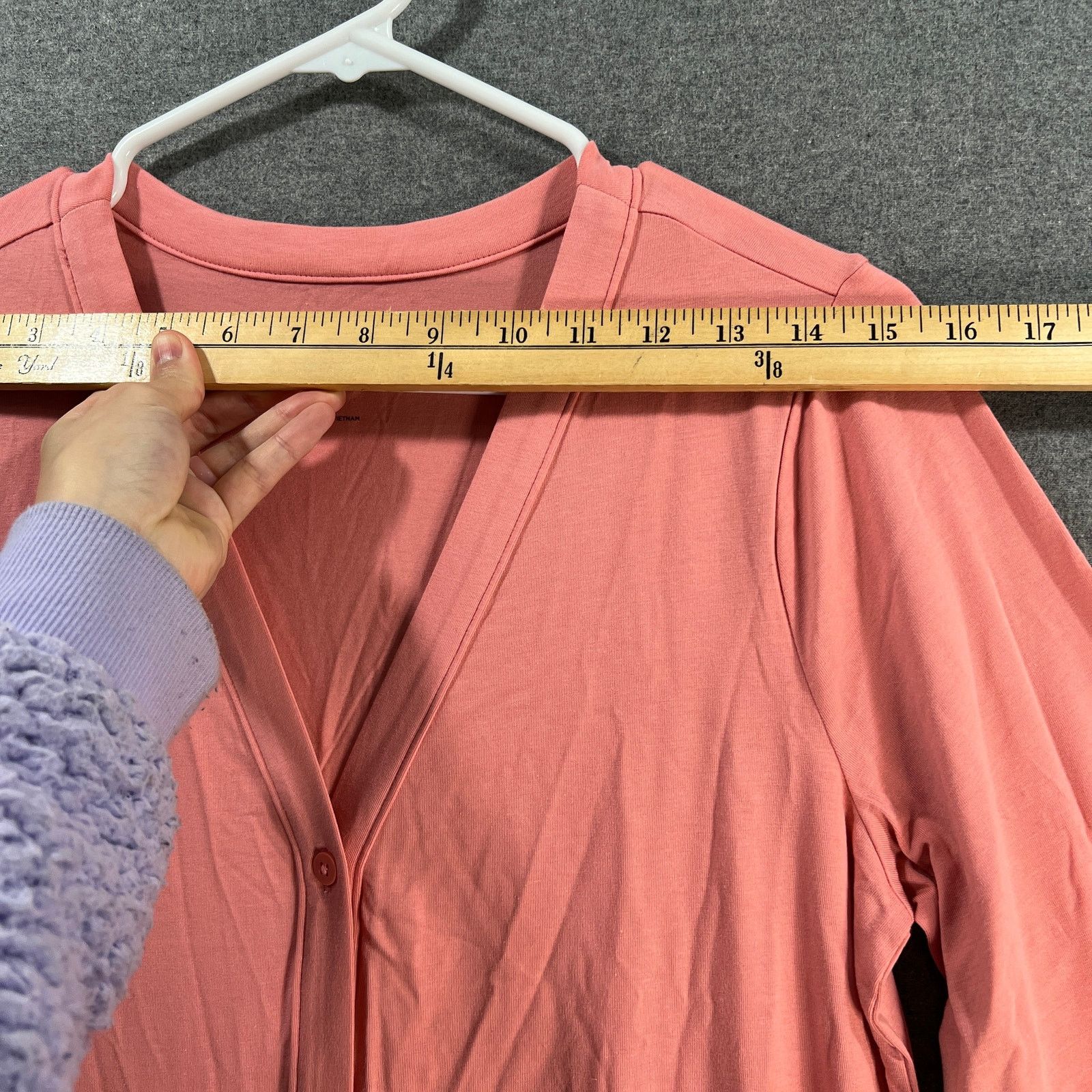 Other AnyBody Cozy Knit Button Front Lone Cardigan Rose Size Small Size S / US 4 / IT 40 - 7 Thumbnail