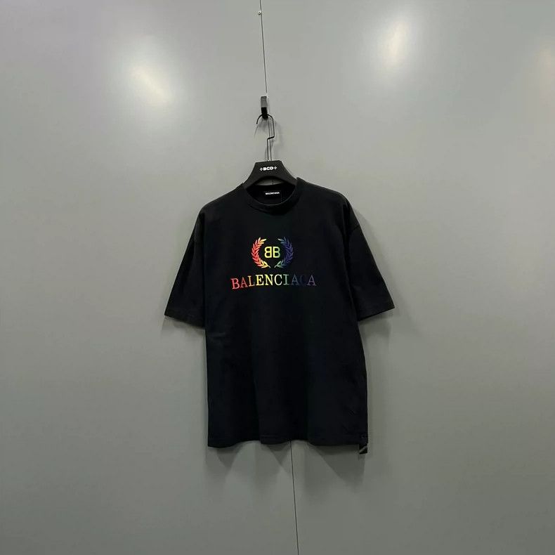 Balenciaga Rainbow wheat ear short sleeve