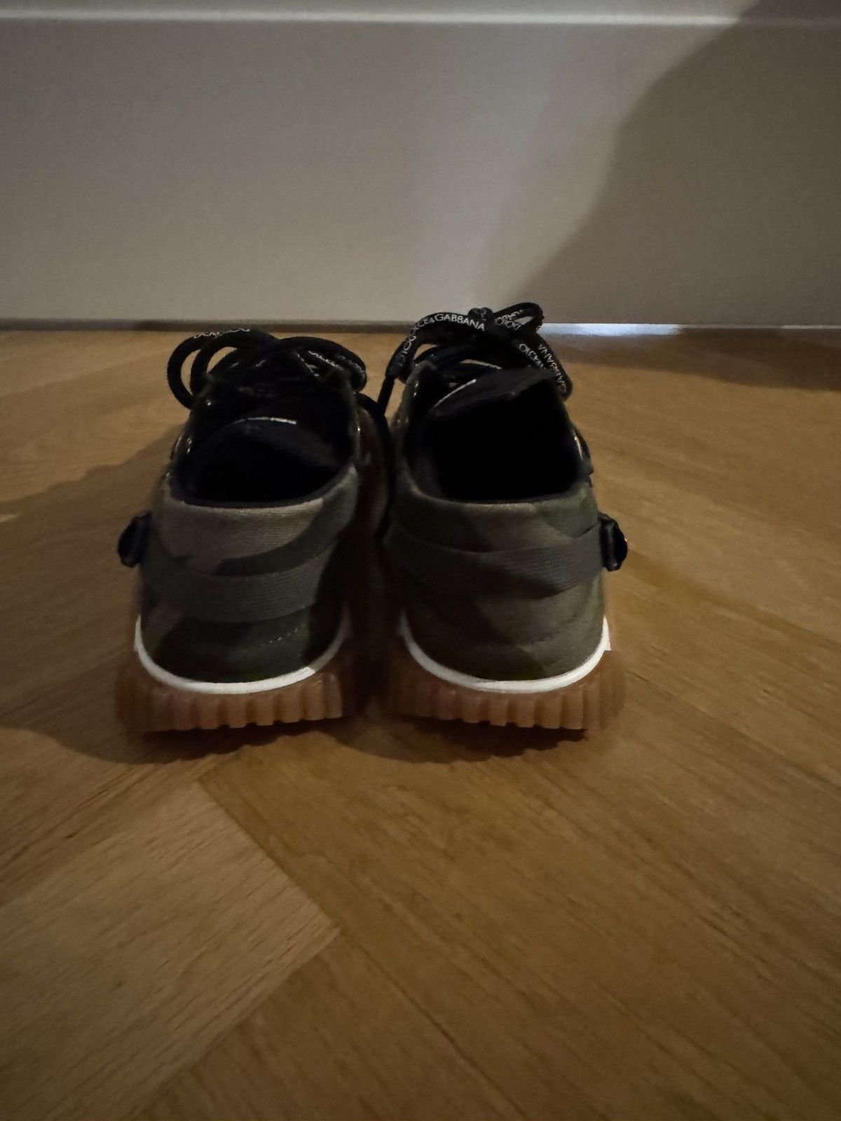 Dolce & Gabbana Dolce & Gabbana Sneakers Unisex Military Green Size US 7.5 / IT 37.5 - 5 Thumbnail