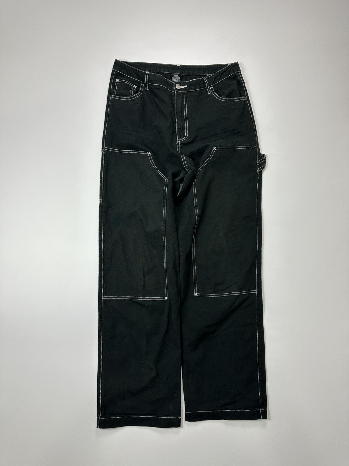 Santa Cruz Skateboards Santa Cruz Double Knee Baggy Pants Black Size US 34 / EU 50 - 1 Thumbnail