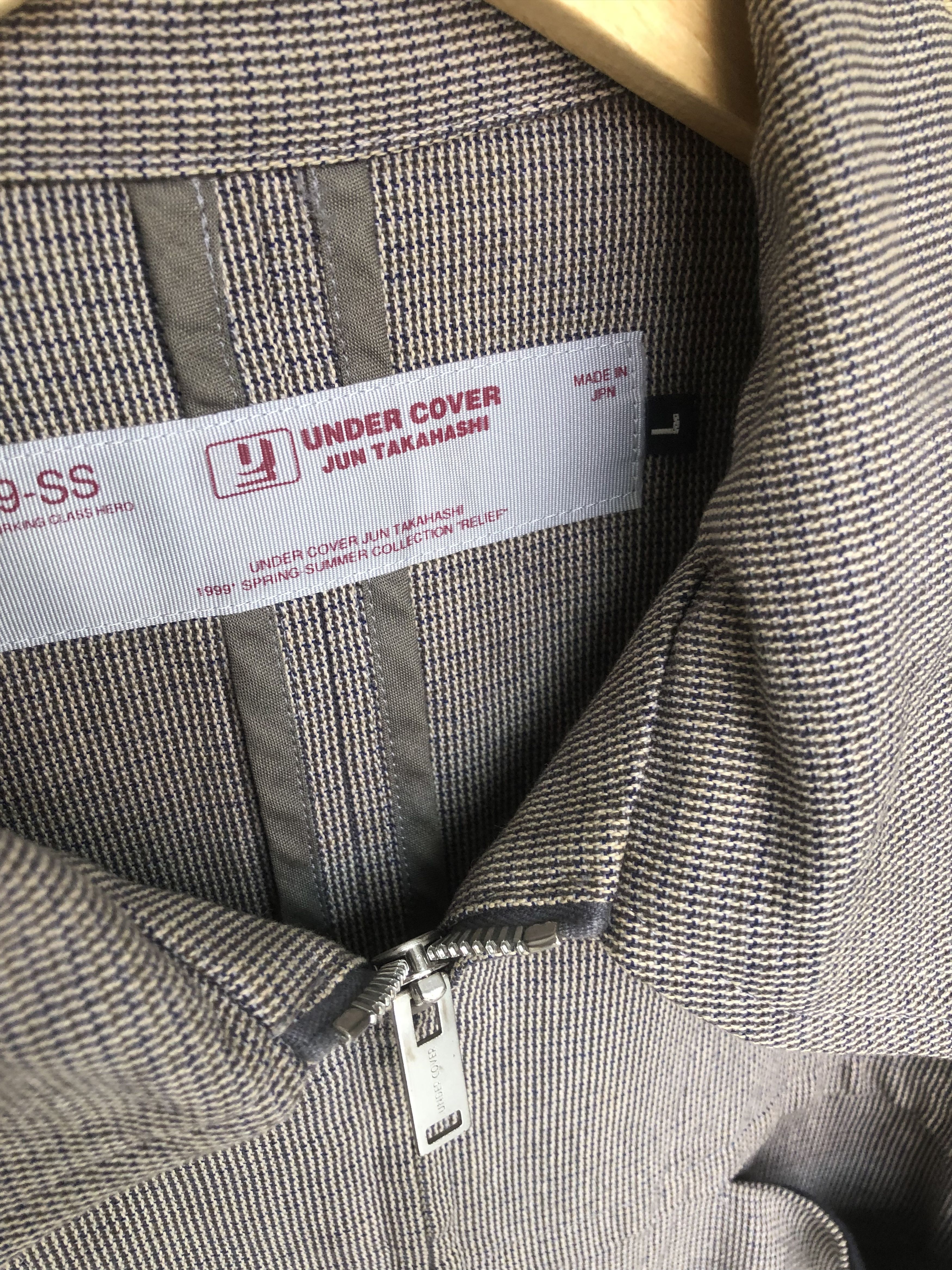 Undercover '99 SS woven wool jacket Size US L / EU 52-54 / 3 - 3 Thumbnail
