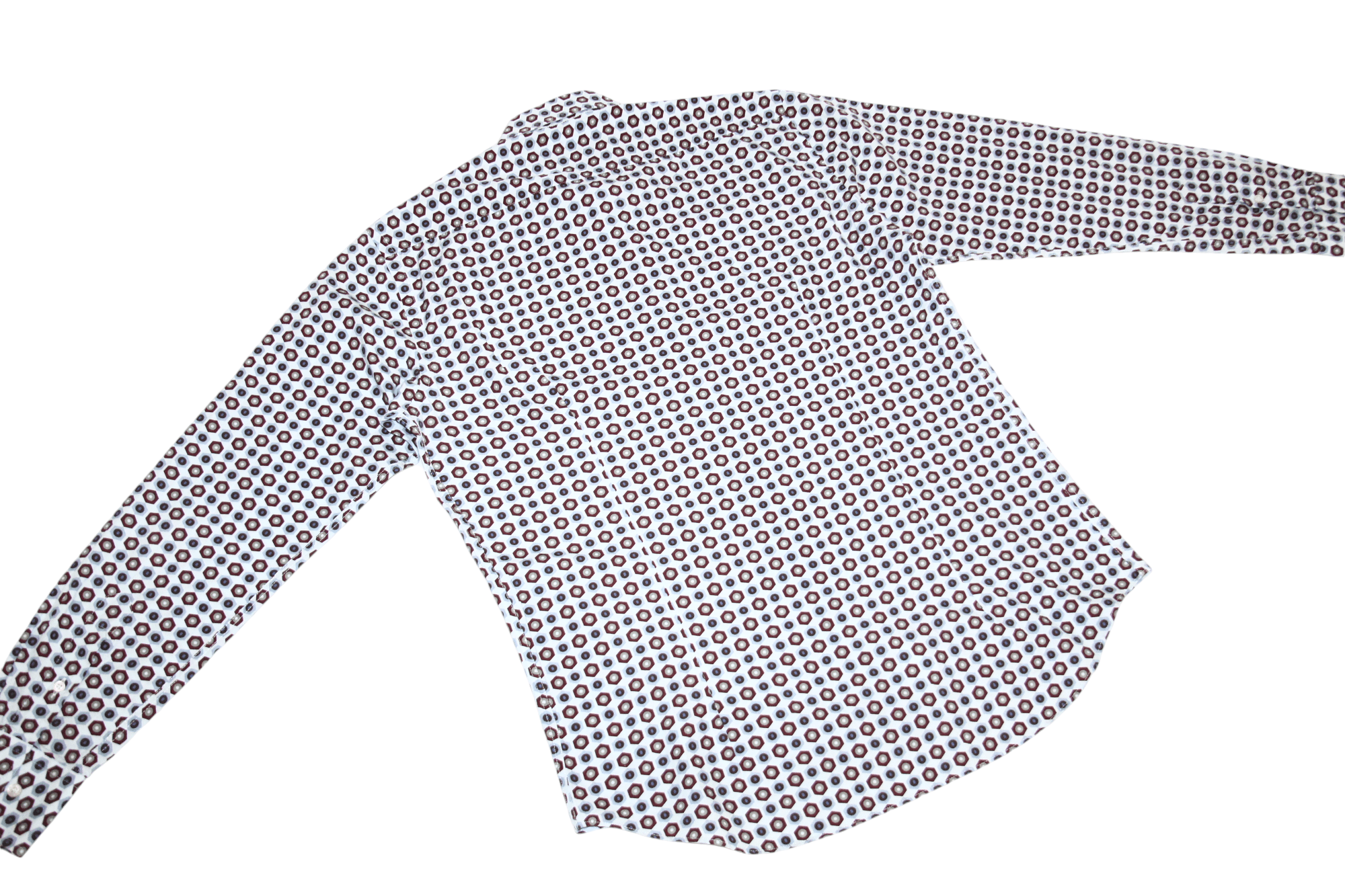 Etro Luxury Etro Milano Geometric Dot Print Cotton Shirt Size US M / EU 48-50 / 2 - 8 Thumbnail