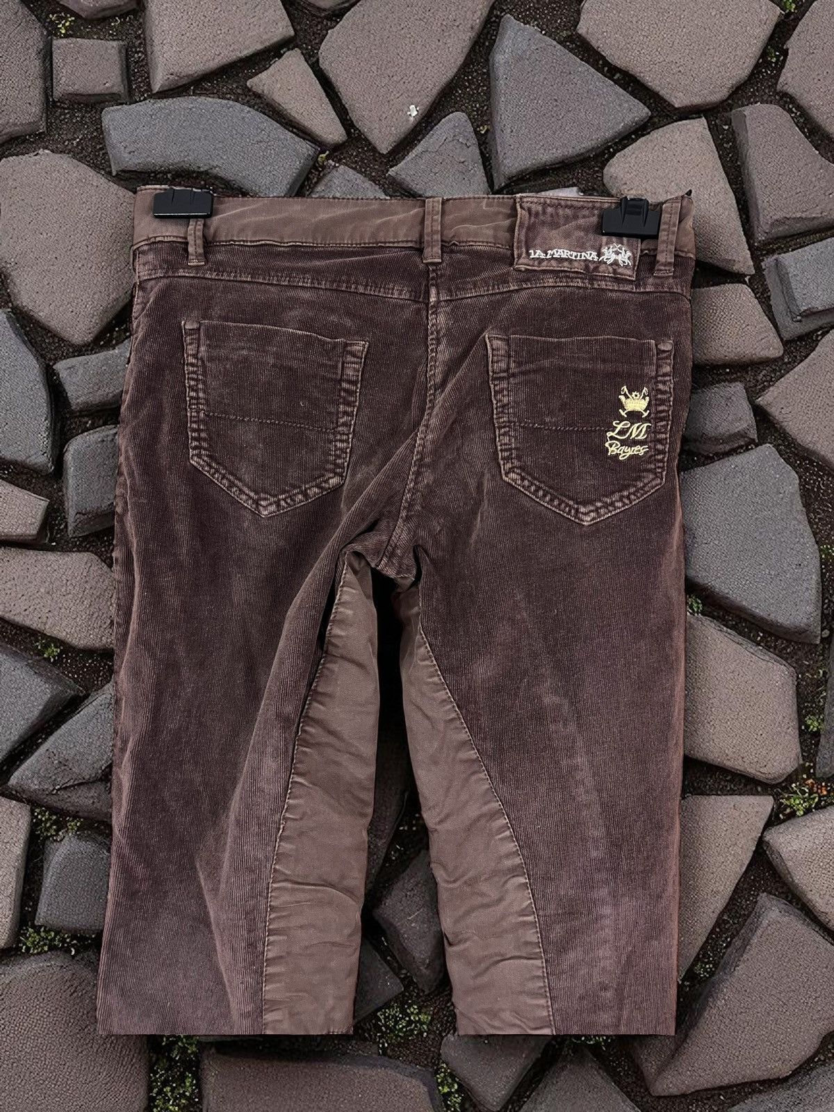 La Martina La Martina brown corduroy pants size 27 Size 27" / US 4 / IT 40 - 4 Thumbnail
