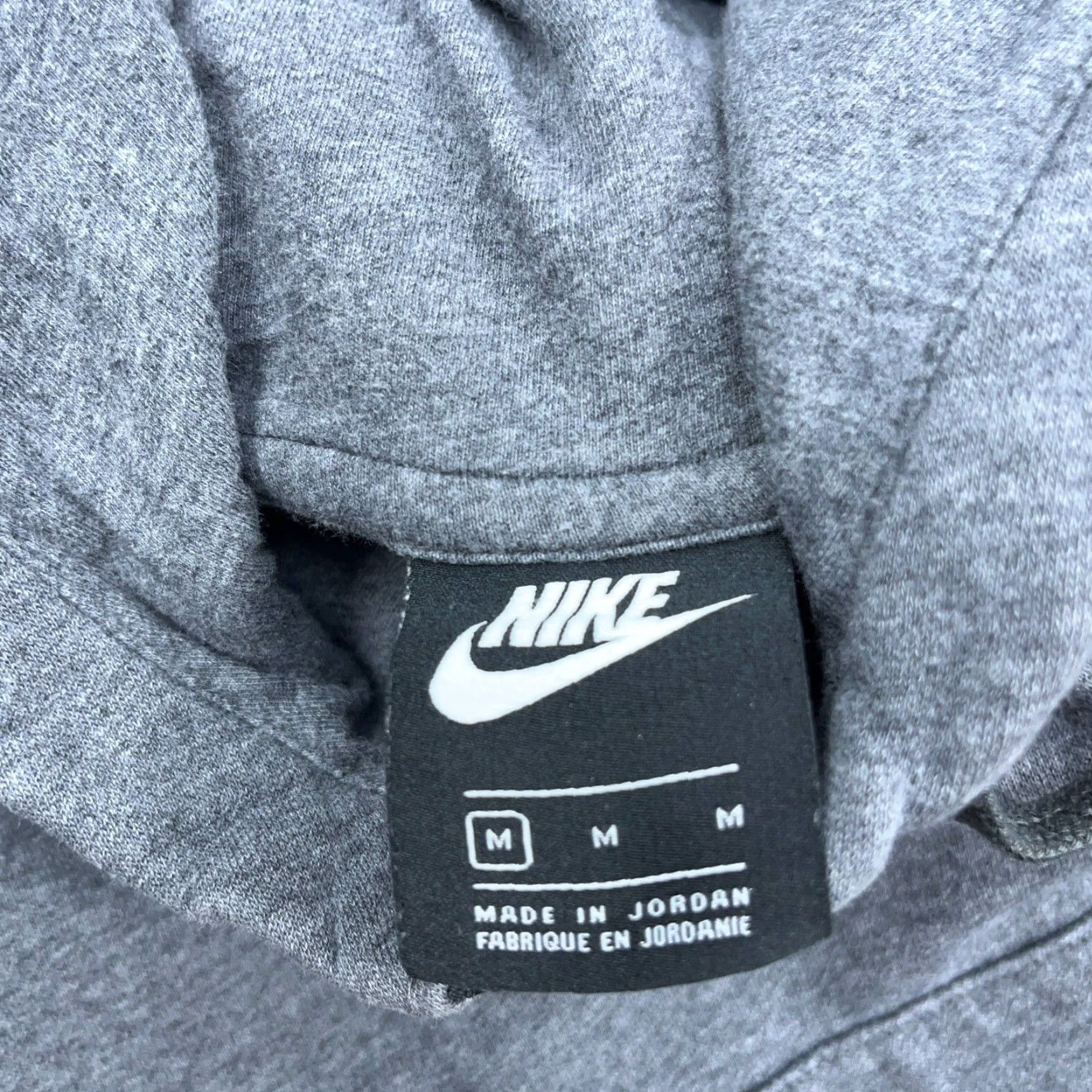 Nike Nike Hoodie Men Medium Gray Full Zip Sweatshirt Classic Sports Size US M / EU 48-50 / 2 - 2 Thumbnail