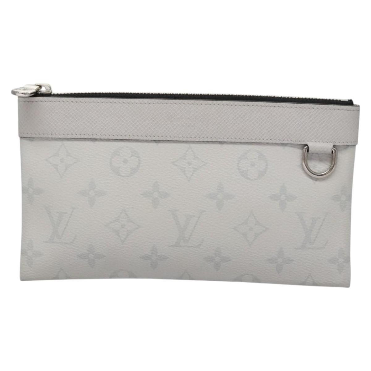 Louis Vuitton Discovery White Canvas Clutch Bag (Pre-Owned) Size ONE SIZE - 1 Thumbnail