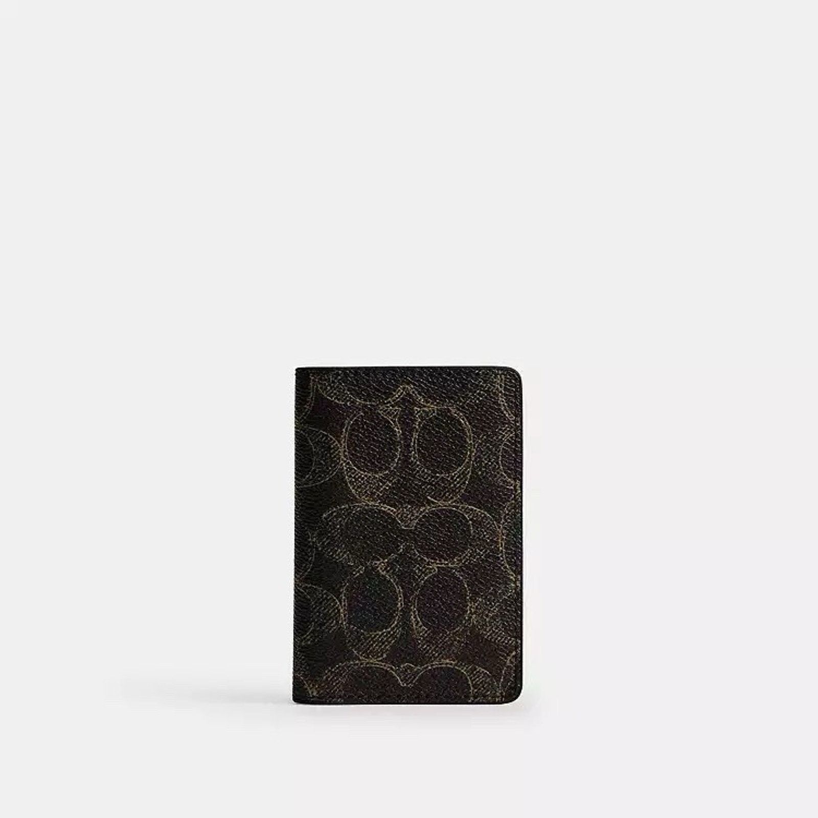 Coach NWT Coach Id Card Wallet Ombre Signature Canvas brown CEB86 Size ONE SIZE - 4 Thumbnail