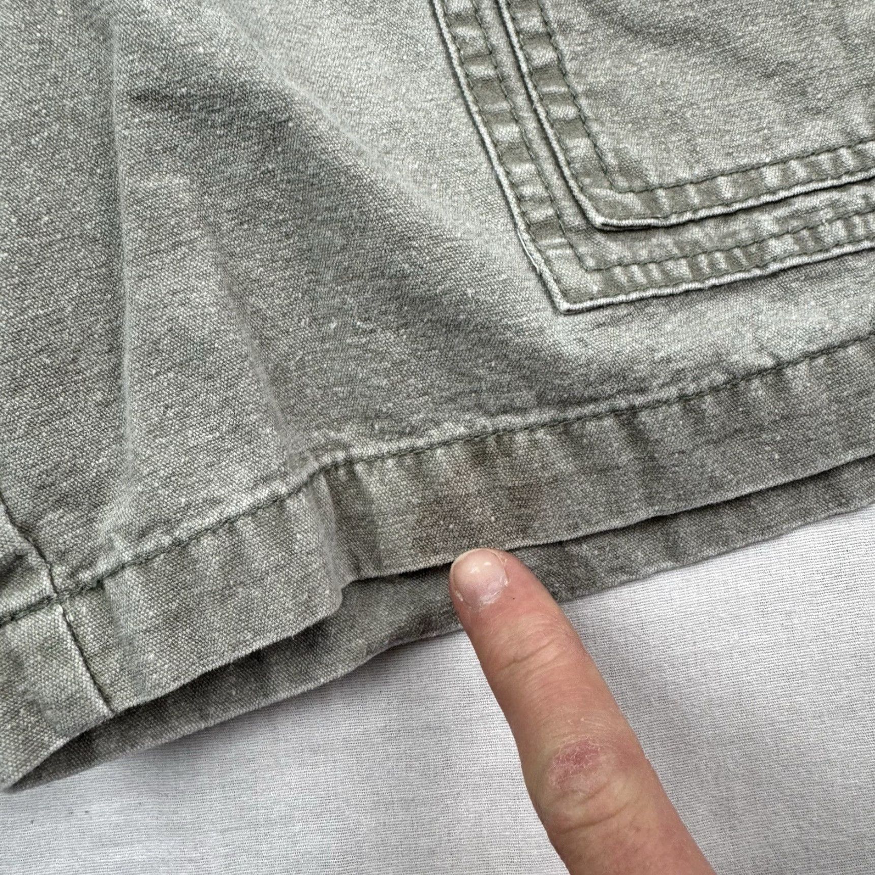 Vintage VINTAGE Talos Cargo Shorts Men 38 Gray 90s Outdoor Safari Hunting Fishing Nature Casual Workwear Travel Size US 38 / EU 54 - 4 Thumbnail
