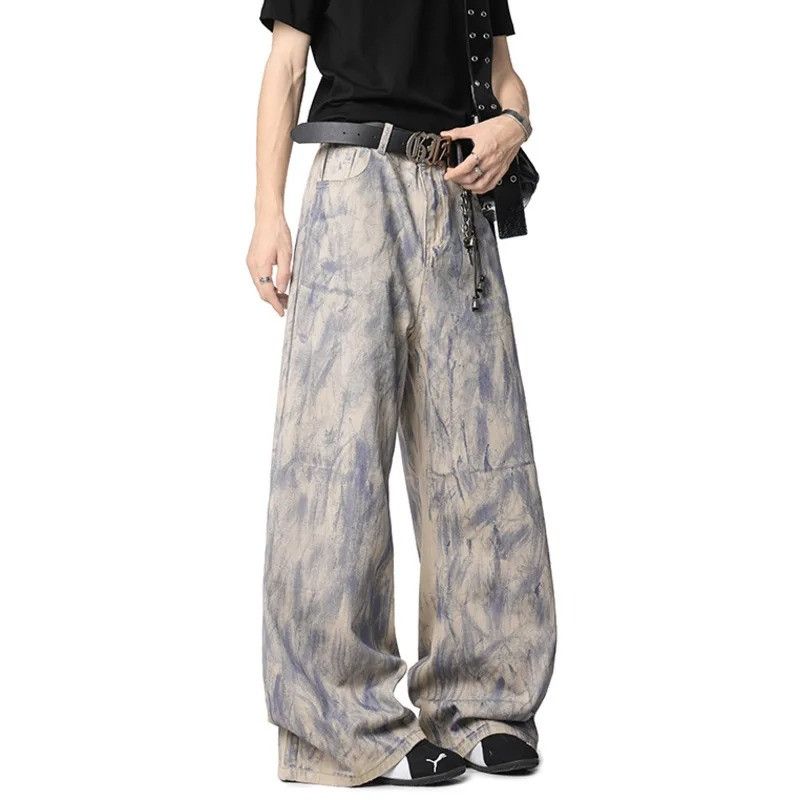 Jean Splash-ink Graffiti Jeans Size US 32 / EU 48 - 5 Thumbnail