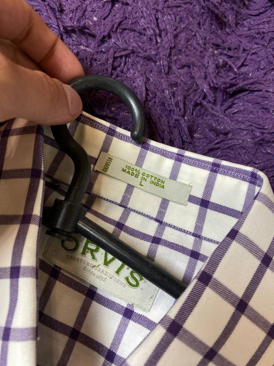 Orvis crazy Y2K whtie print shirt Orvis Vintage streetwear Size US L / EU 52-54 / 3 - 2 Thumbnail