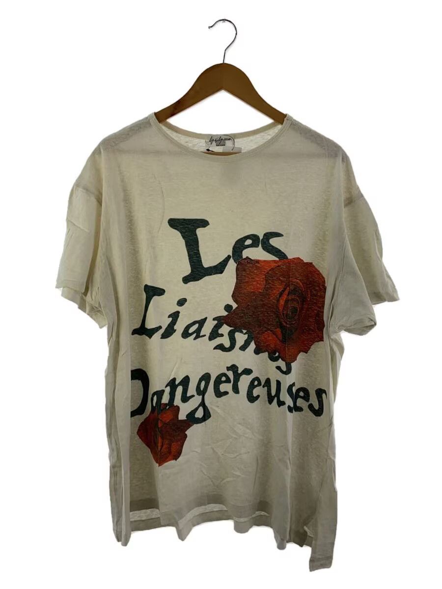 Yohji Yamamoto yohji yamamoto POUR HOMME WHT/3/Cotton T-shirt Size US L / EU 52-54 / 3 - 1 Thumbnail
