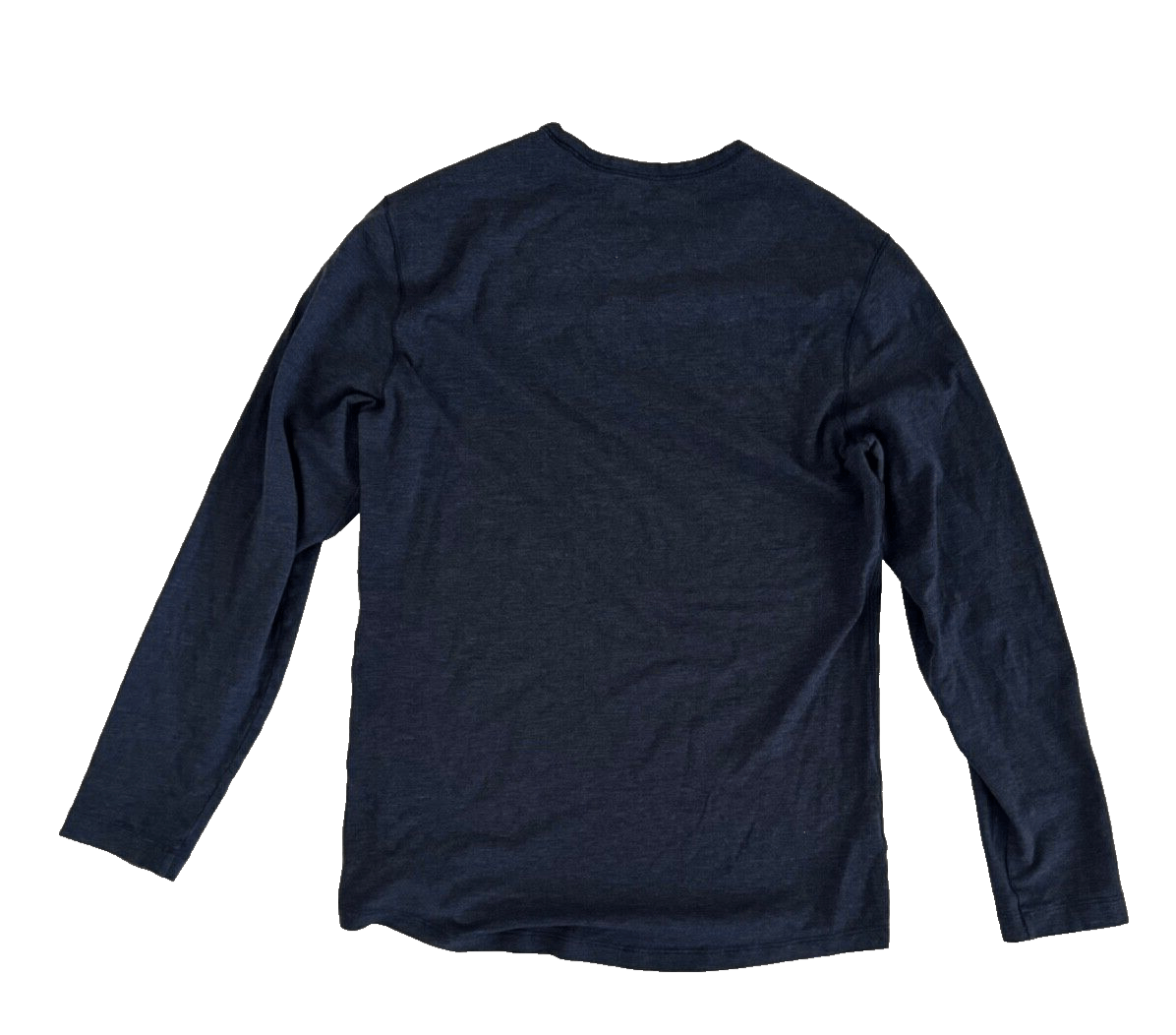 Lululemon Lululemon Navy Heather Men Small Long Sleeve T Shirt Size US XS / EU 42 / 0 - 1 Thumbnail