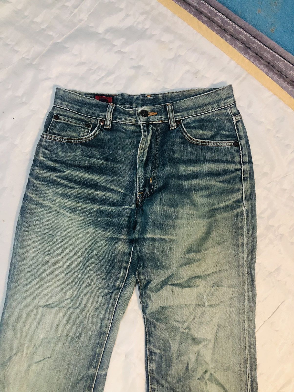 Edwin × Japanese Brand Edwin Distressed Jeans (3) Size US 28 / EU 44 - 3 Thumbnail
