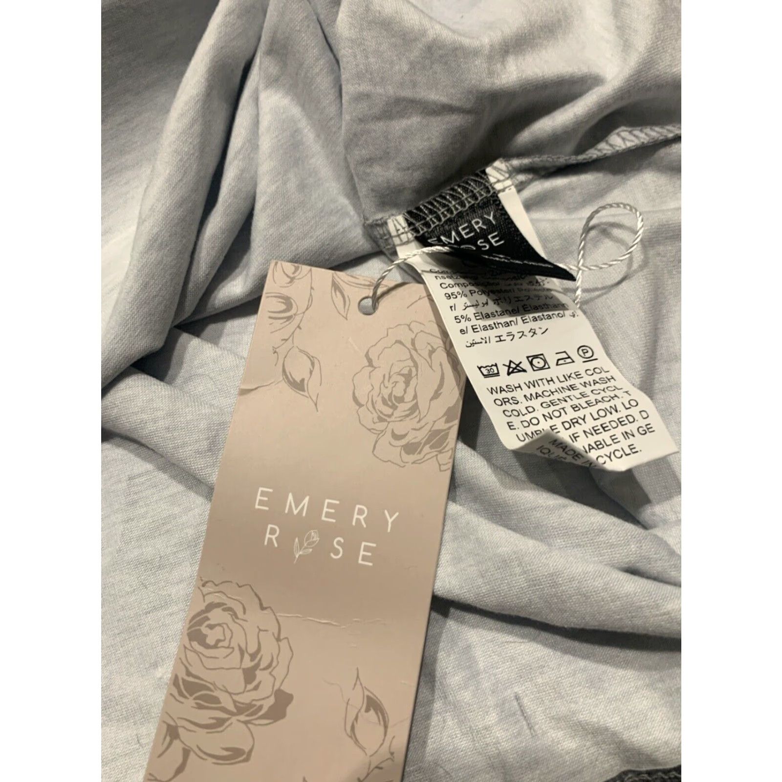 Vintage EMERY Rock & Roll Metal T-Shirt Women's Medium Gray Size M / US 6-8 / IT 42-44 - 4 Thumbnail