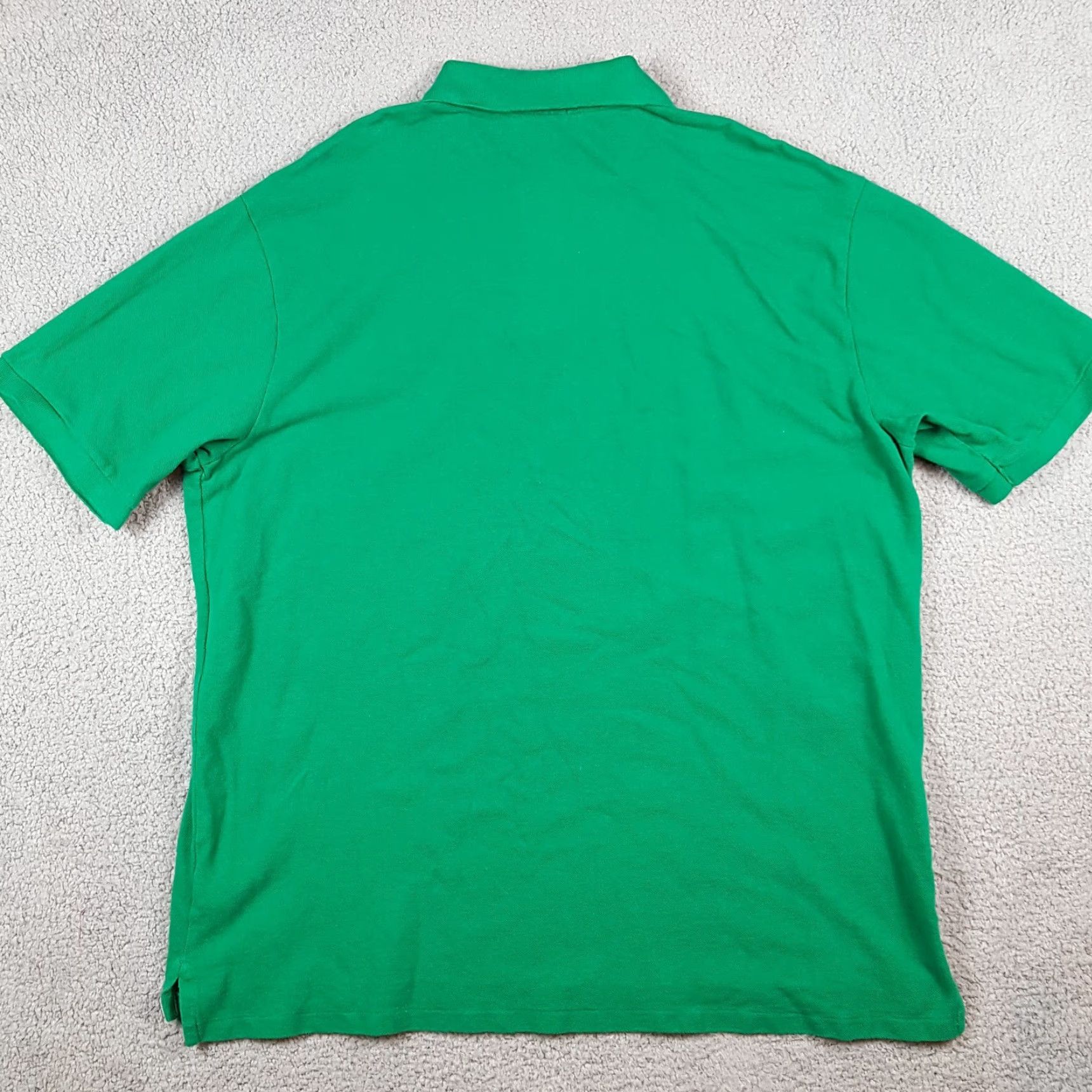 Polo Ralph Lauren VINTAGE Polo Ralph Lauren Preppy Pony Logo Polo Shirt Men's 2XLT Tall Green Short Sleeve Button Collar 90s Classic Size US XXL / EU 58 / 5 - 7 Thumbnail
