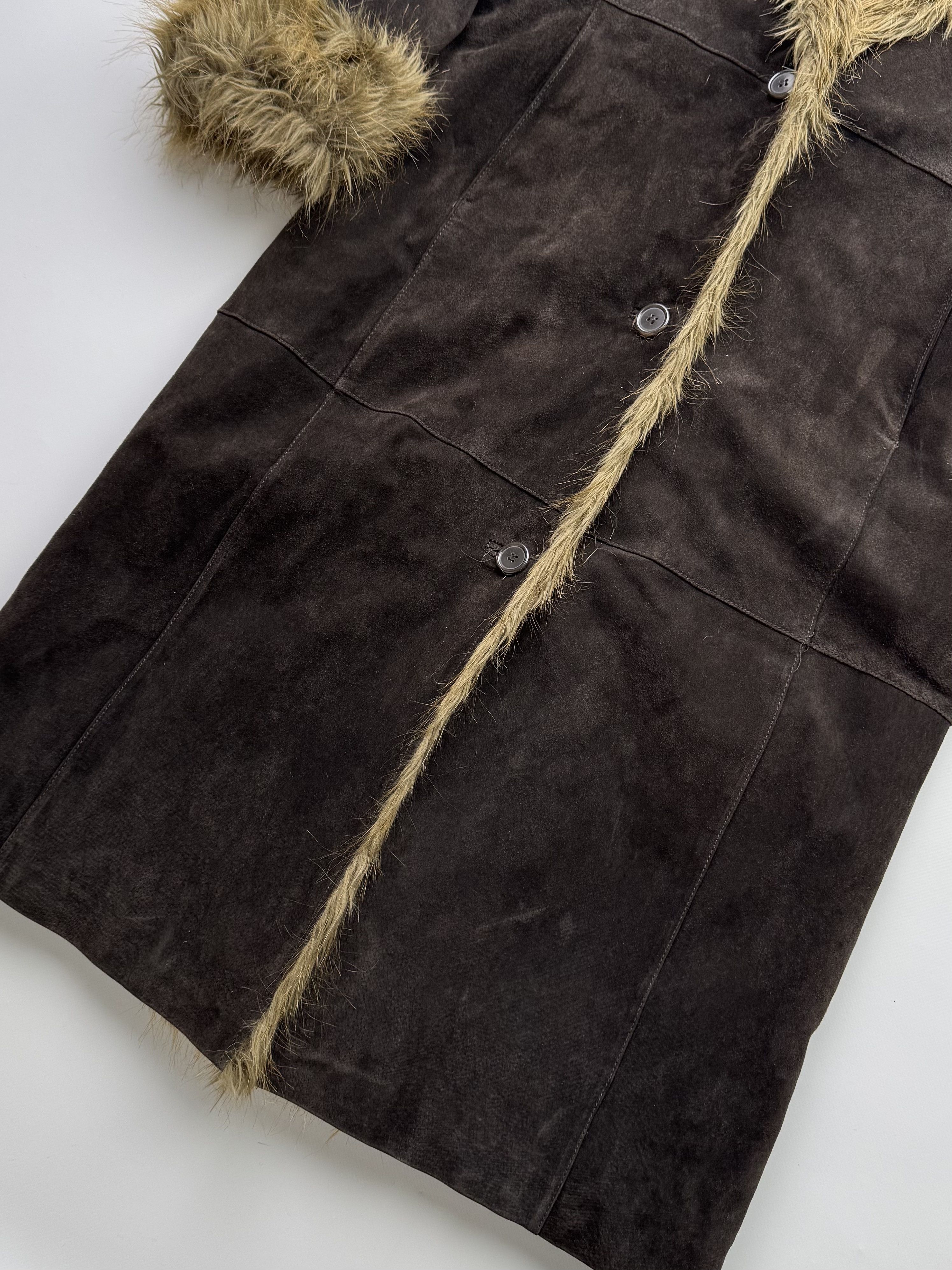 Japanese Brand Vintage Suede Leather Jacket B430(V437)E2 Size M / US 6-8 / IT 42-44 - 5 Thumbnail