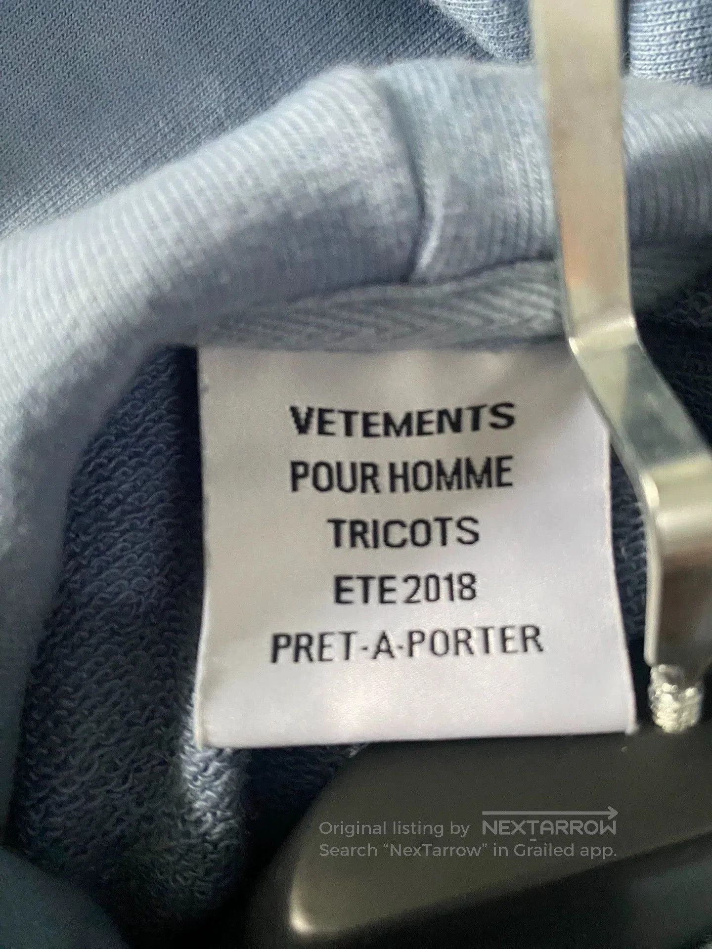 Vetements vetements blue unicorn sweatshirt unisex size xs. Size US XS / EU 42 / 0 - 5 Thumbnail