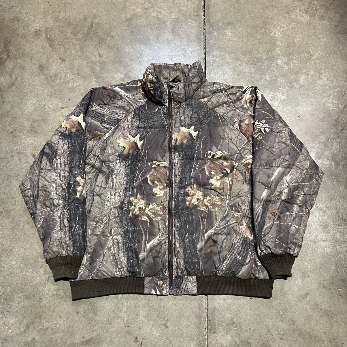 Realtree Vintage 10X RealTree Camo Puffer Jacket Down Insulated Boxy Size US XXL / EU 58 / 5 - 1 Thumbnail