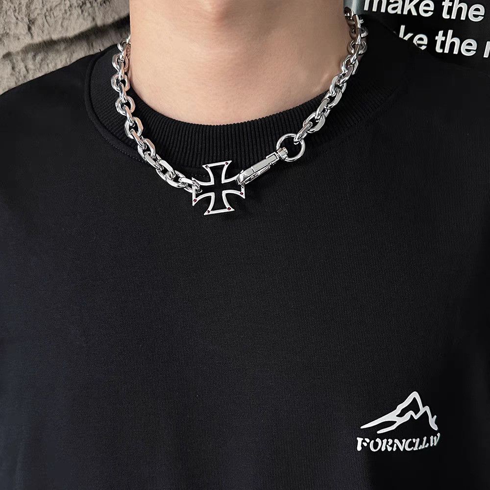 Other Cross Hip-hop STEAL! Y2K Chains Necklace Chain Size ONE SIZE - 1 Thumbnail