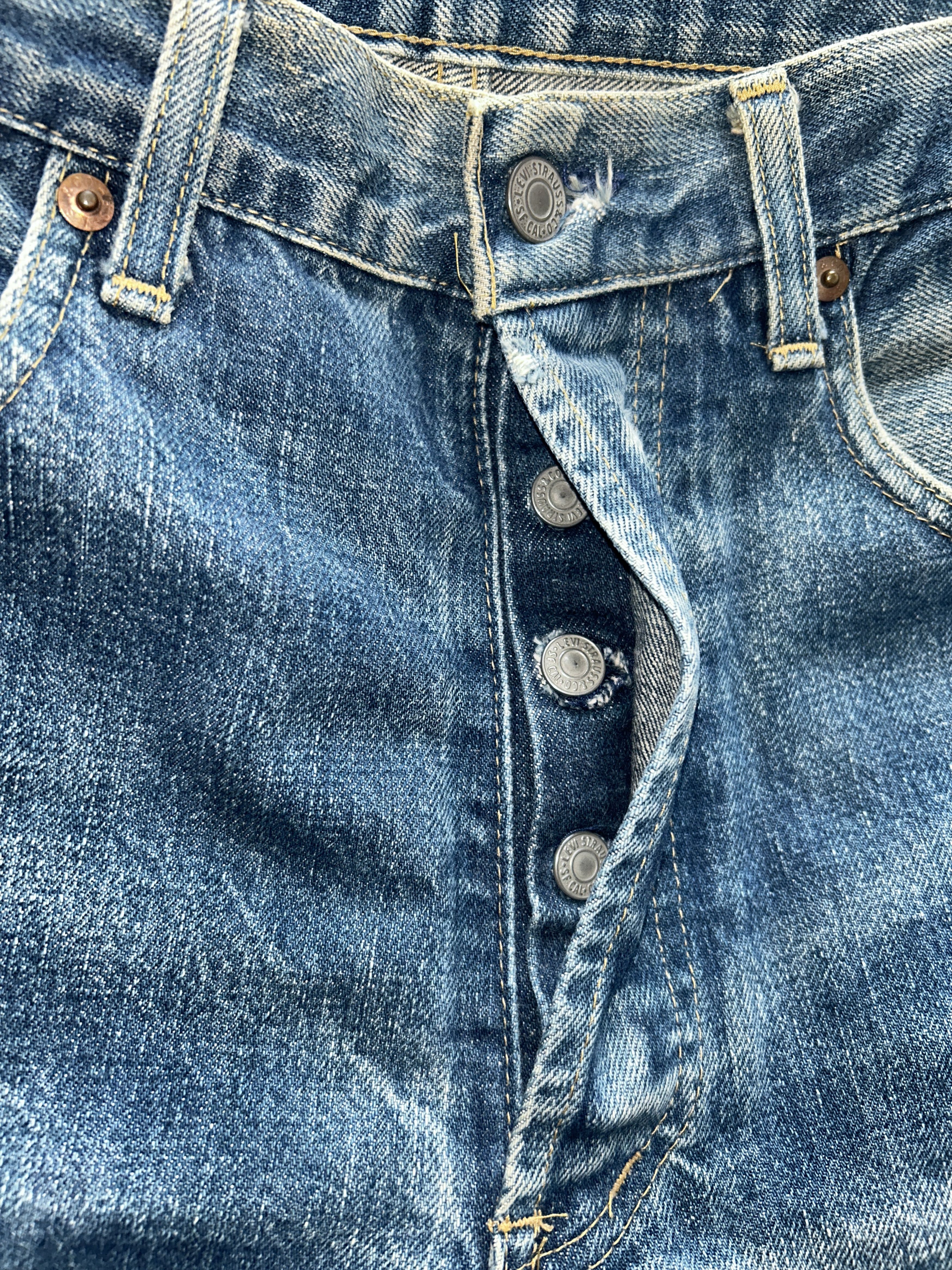 Levi's 90s Vintage Levis 503B Selvedge Jeans-JM3701 Size US 30 / EU 46 - 4 Thumbnail