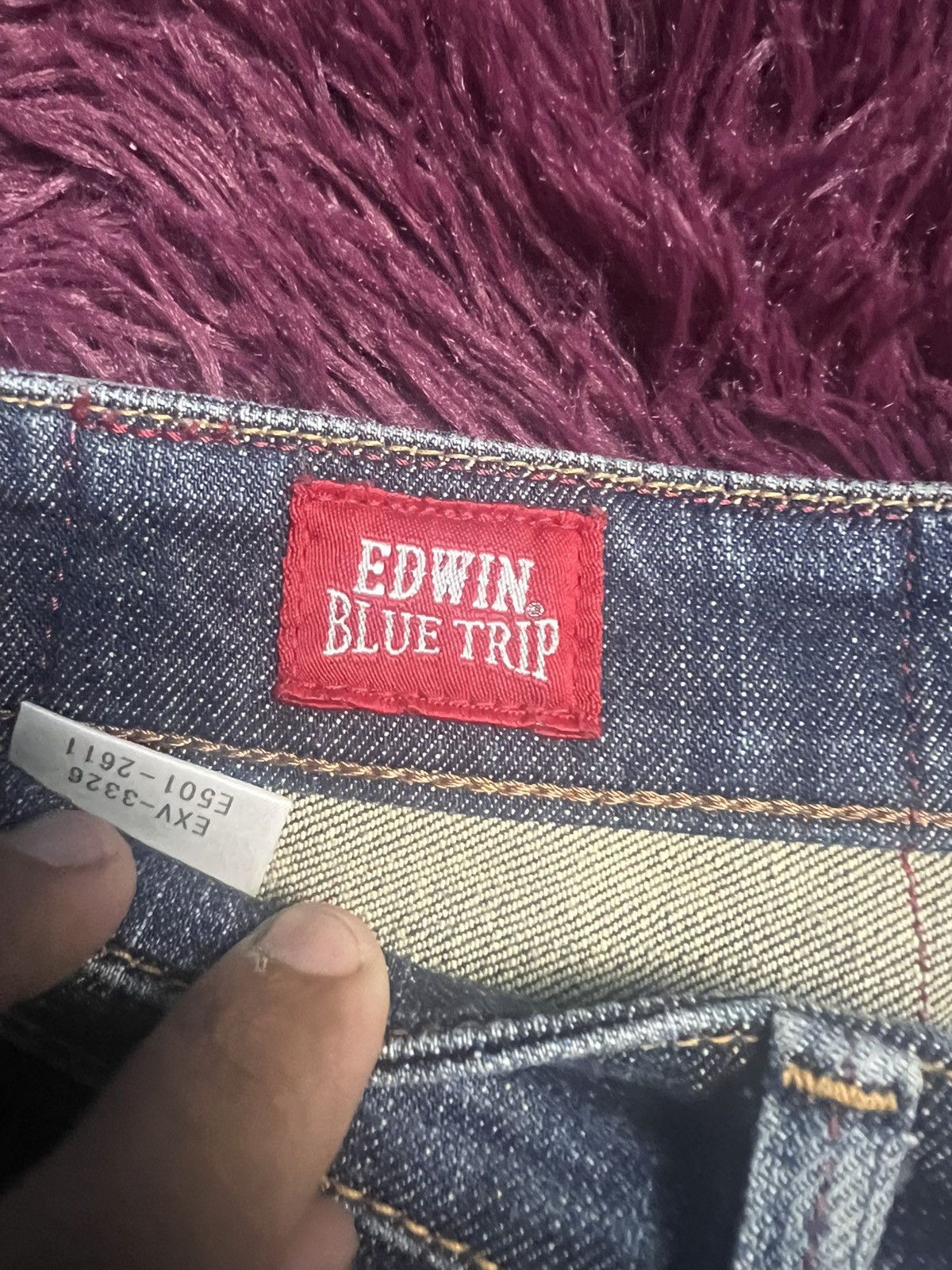 Edwin Edwin Blue Trip E501 Denim Jeans (45) Size US 30 / EU 46 - 7 Thumbnail