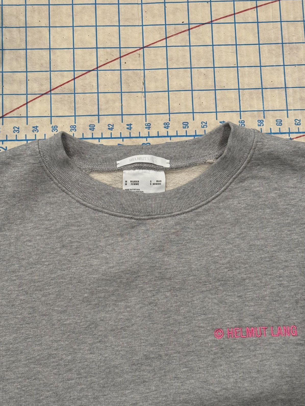 Helmut Lang Helmut Lang Spell Out Crewneck Unisex Sizing Mens S Womens M Size US S / EU 44-46 / 1 - 5 Thumbnail