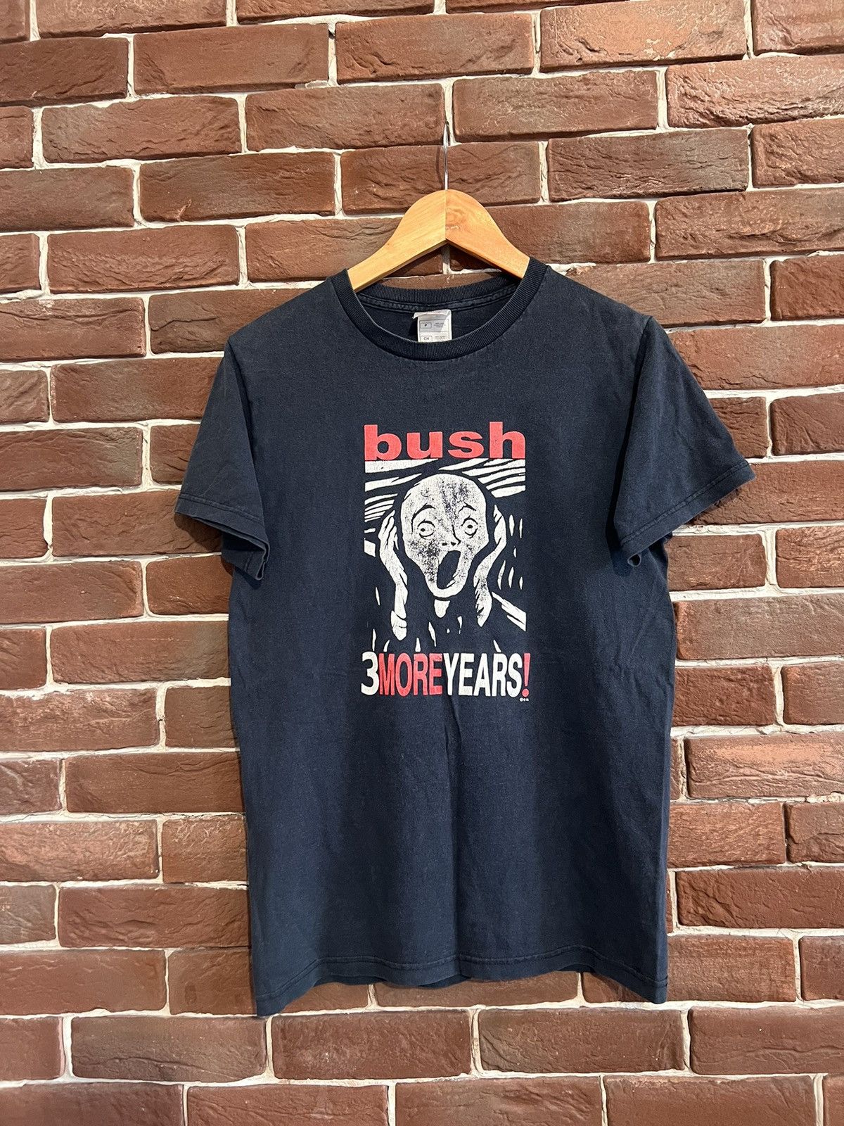 Band Tees 00s Vintage Bush Band T Shirt Double Sided Scream Art Tee Size US S / EU 44-46 / 1 - 1 Thumbnail