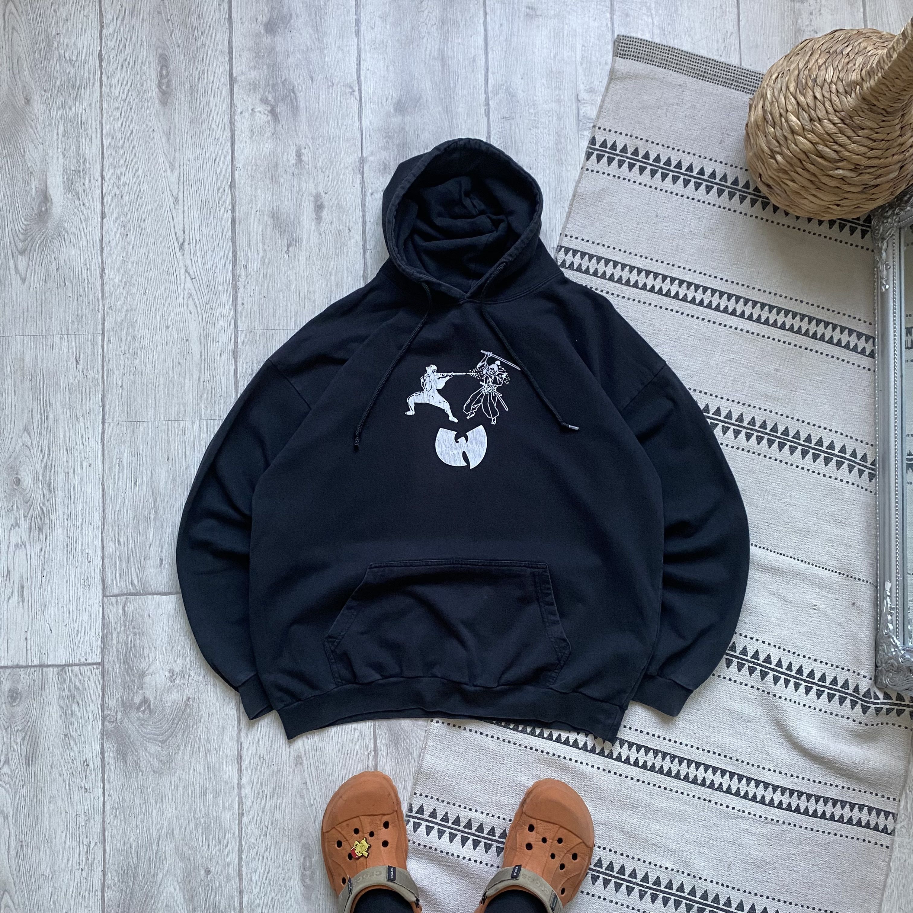 Wu-Tang Clan 🎙️Vintage Faded Wu Tang Clan hoodie Boxy fit Rap Tee Size US M / EU 48-50 / 2 - 2 Thumbnail