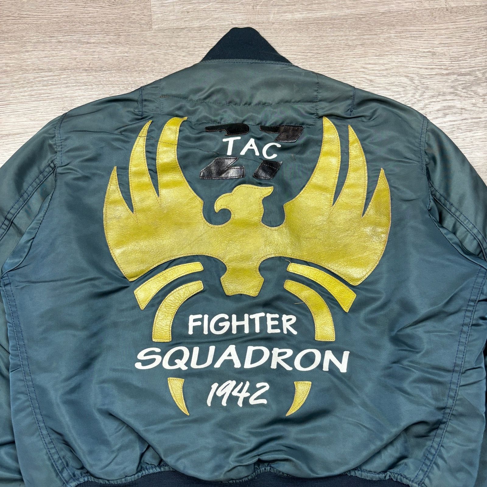 Avirex × Vintage VTG Avirex 1942 Intermediate MA-1 Fighter Squadron Bomber S Size US S / EU 44-46 / 1 - 3 Thumbnail