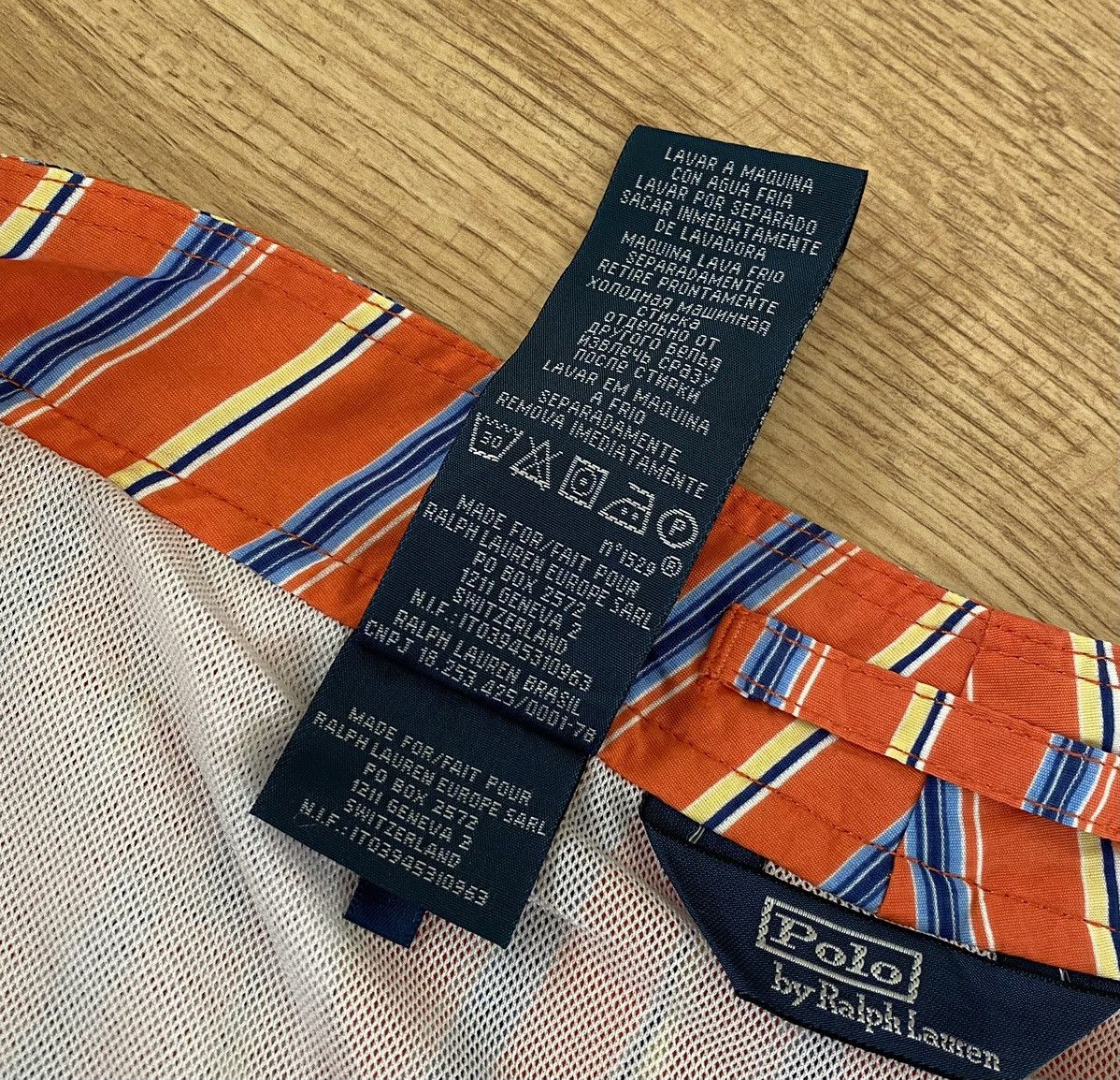 Polo Ralph Lauren Polo Ralph Lauren Striped Shorts x Vintage Size US 38 / EU 54 - 9 Thumbnail