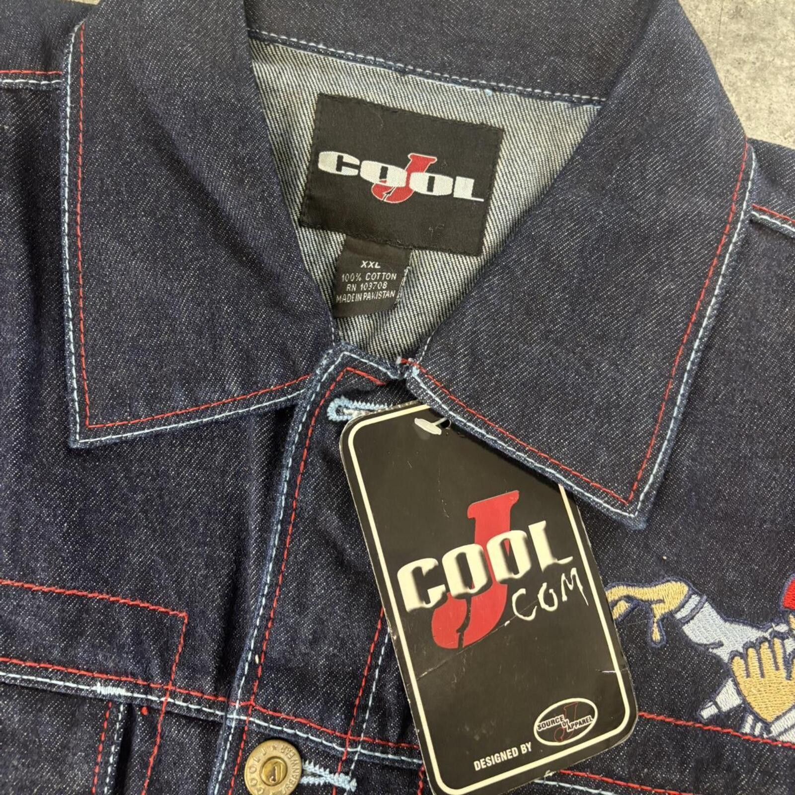 Southpole LL Cool J Y2K Denim Jacket 2000s Size US XXL / EU 58 / 5 - 6 Thumbnail