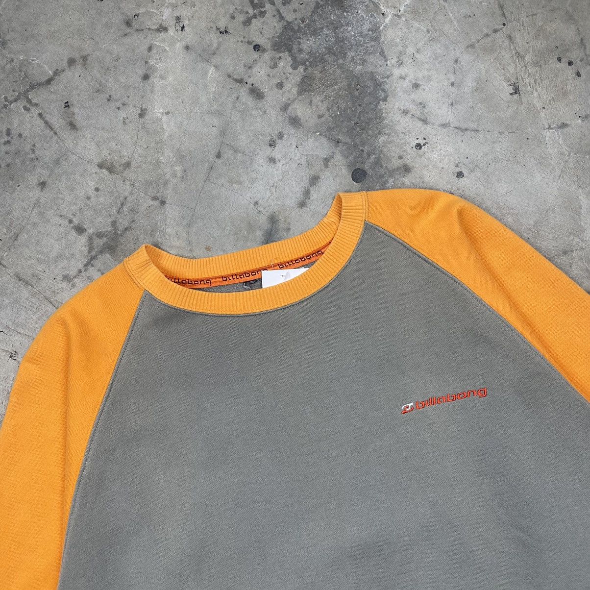 Billabong Vintage y2k Billabong Surf HipHop Raglan Boxy Crewneck Size US M / EU 48-50 / 2 - 2 Thumbnail
