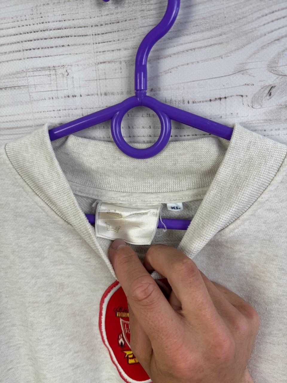 Reebok Vintage Reebok Liverpool sweatshirt size XL Size US XL / EU 56 / 4 - 5 Thumbnail