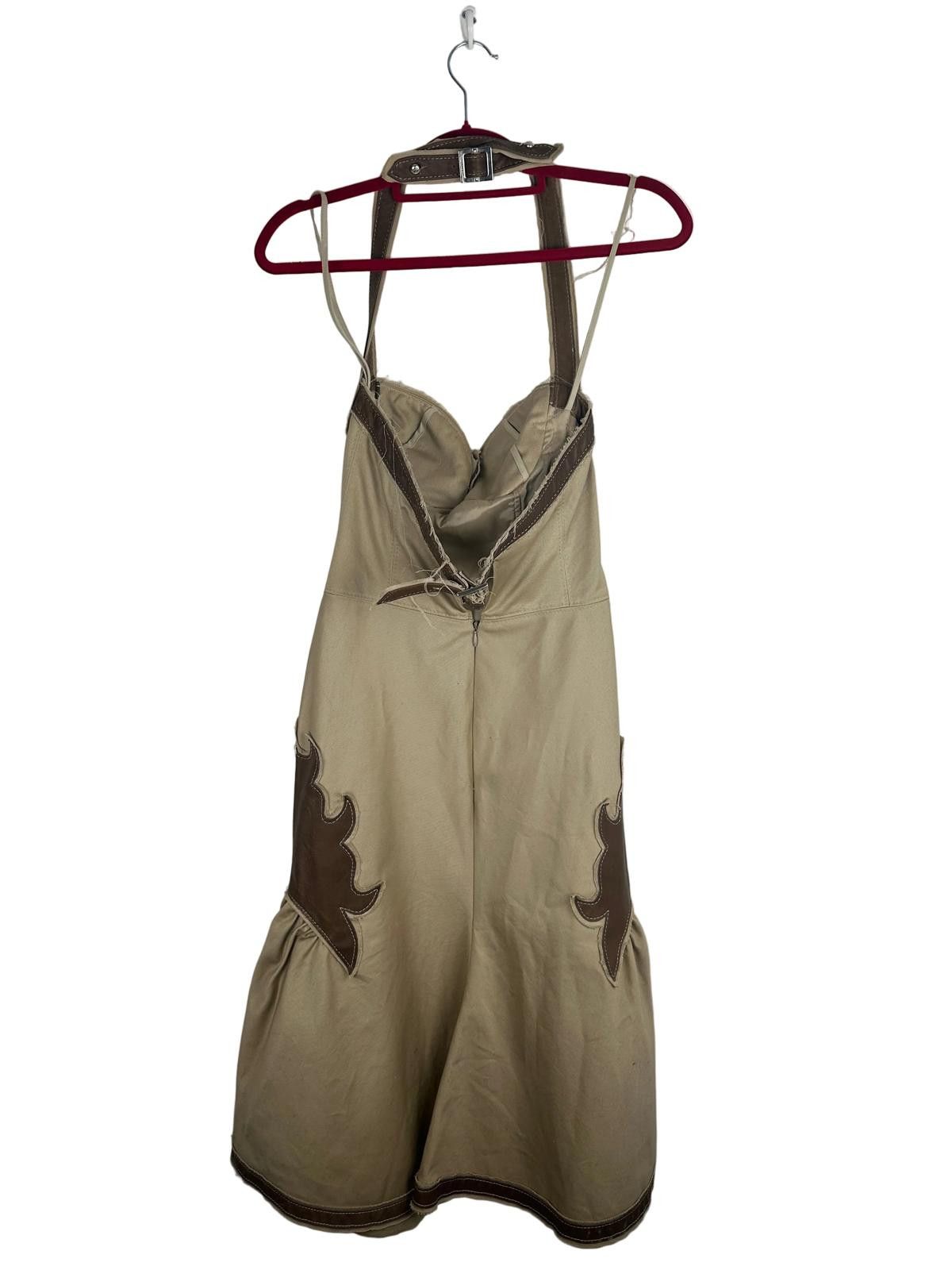 Dsquared2 DSquared² S/S 2006 Western Leather Detail Dress Size S / US 4 / IT 40 - 4 Thumbnail