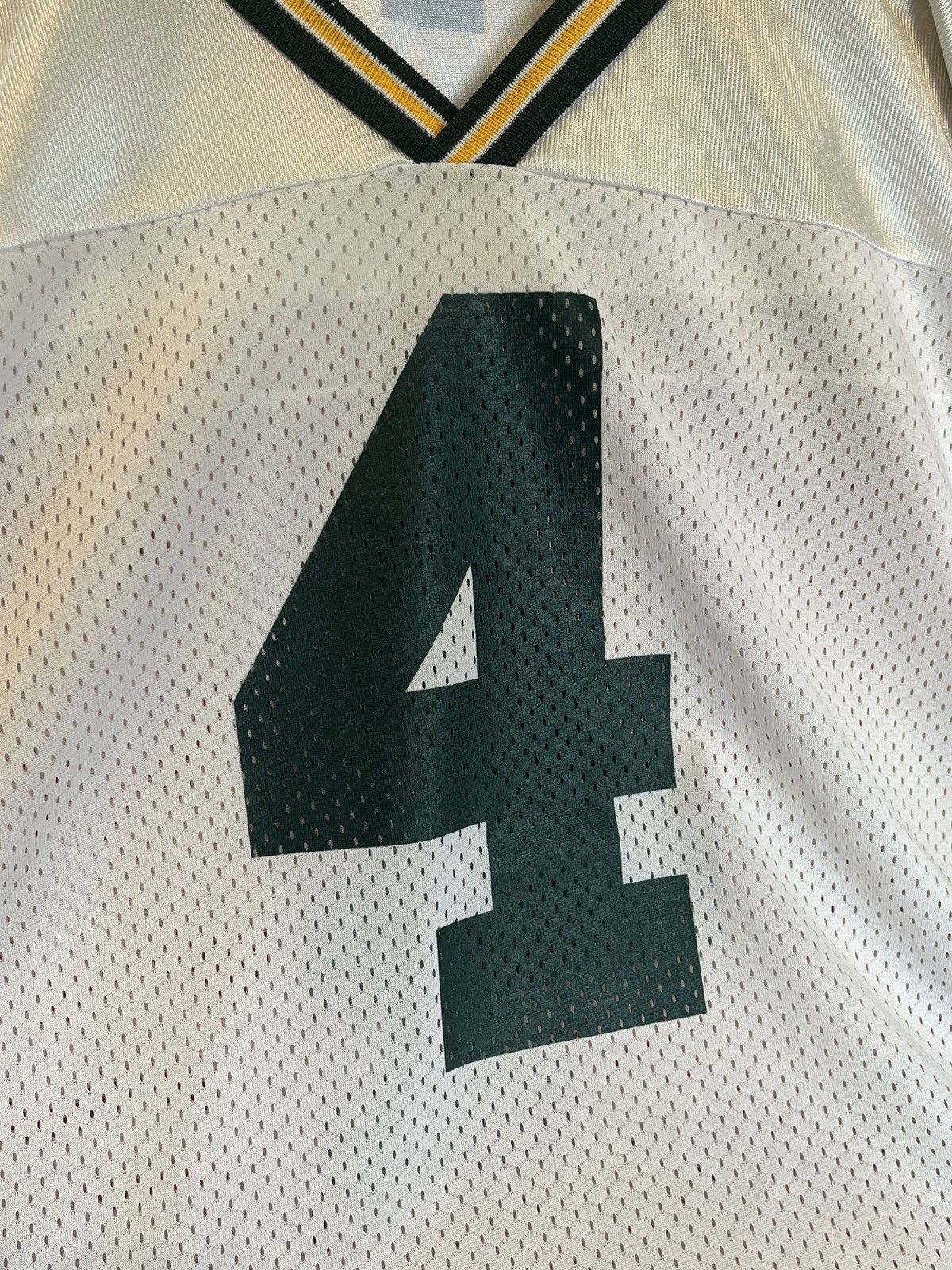 Champion Vintage Champion Green Bay Packers Brett Favre #4 Jersey Size US XL / EU 56 / 4 - 4 Thumbnail