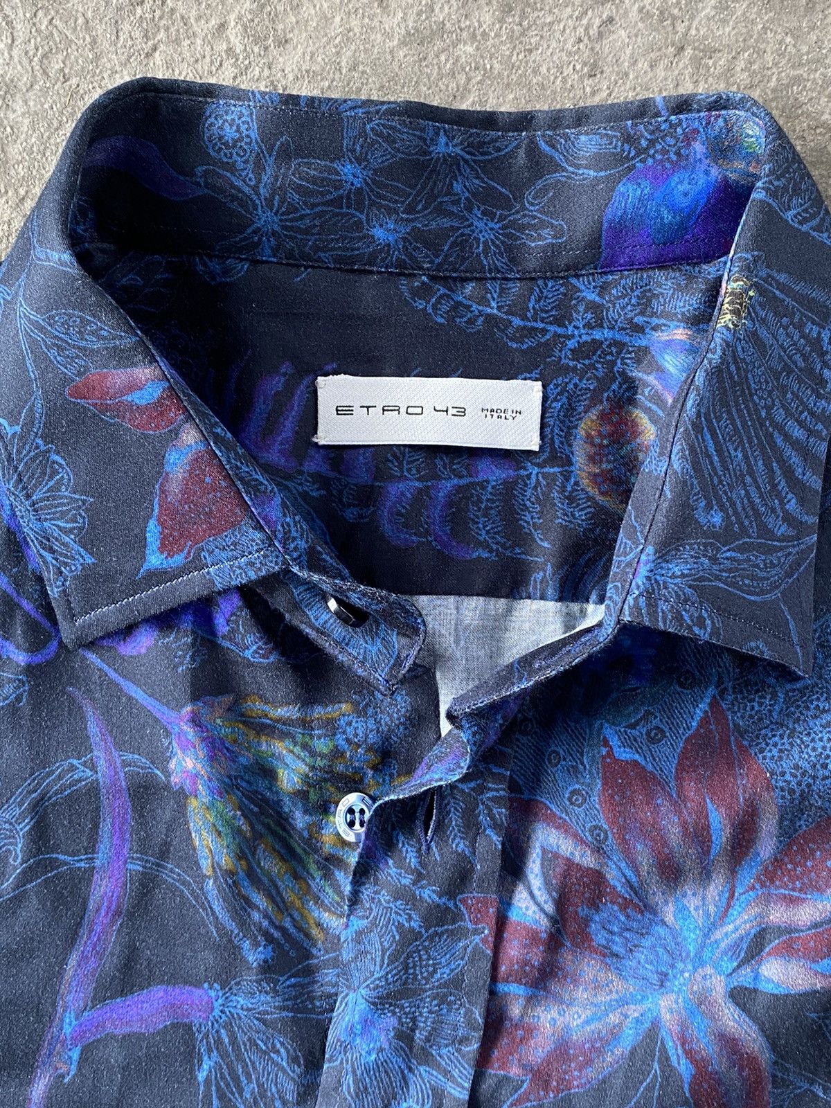 Etro Etro Printed Floral Shirt Size US M / EU 48-50 / 2 - 5 Thumbnail