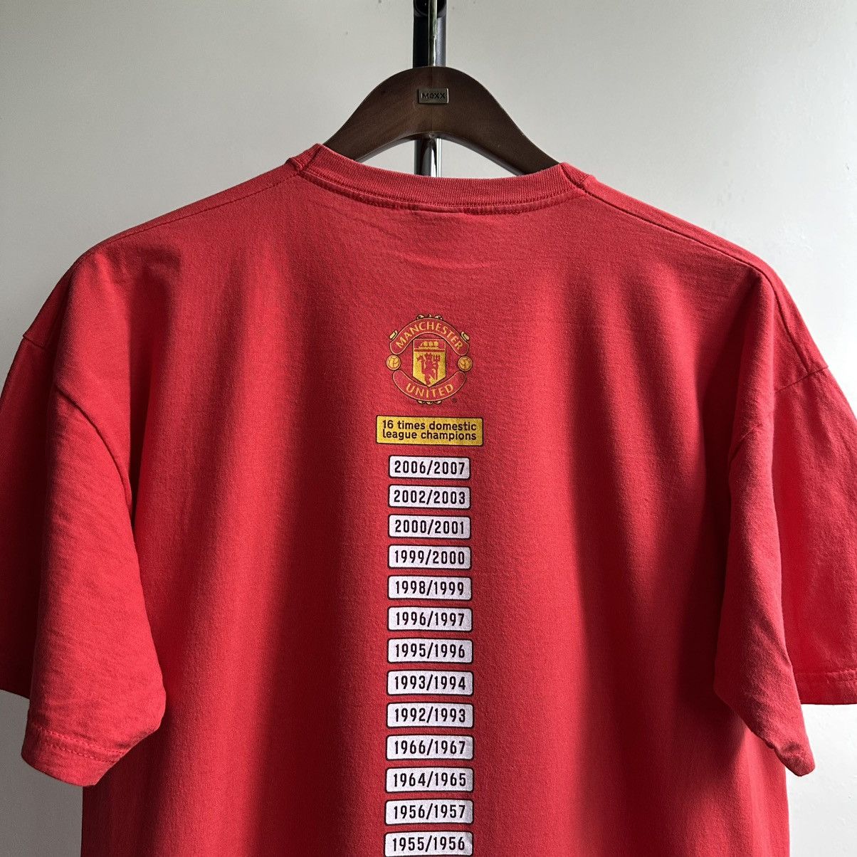 Vintage Vintage Manchester United vs Chelsea Soccer Promo Tee Size US L / EU 52-54 / 3 - 6 Thumbnail