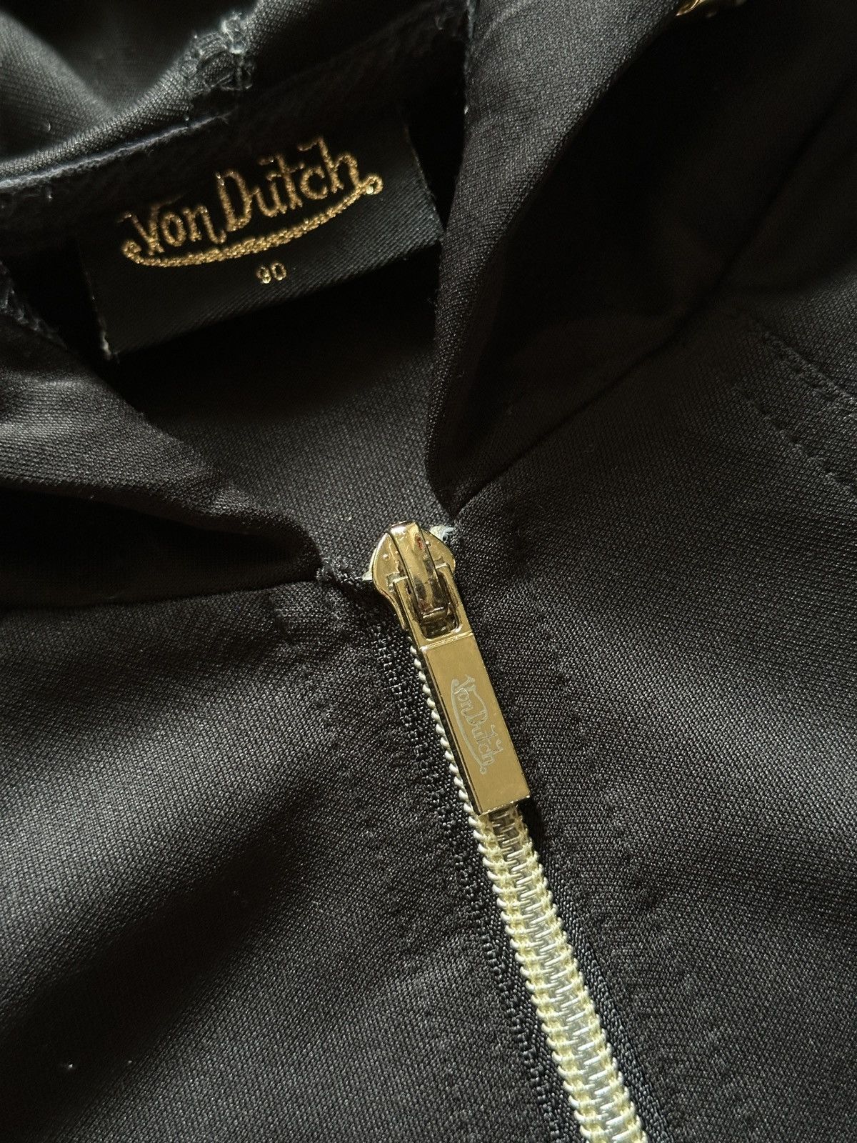 Von Dutch 2000s Vintage Von Dutch Rhinestone Logo Hoodie Size S / US 4 / IT 40 - 5 Thumbnail