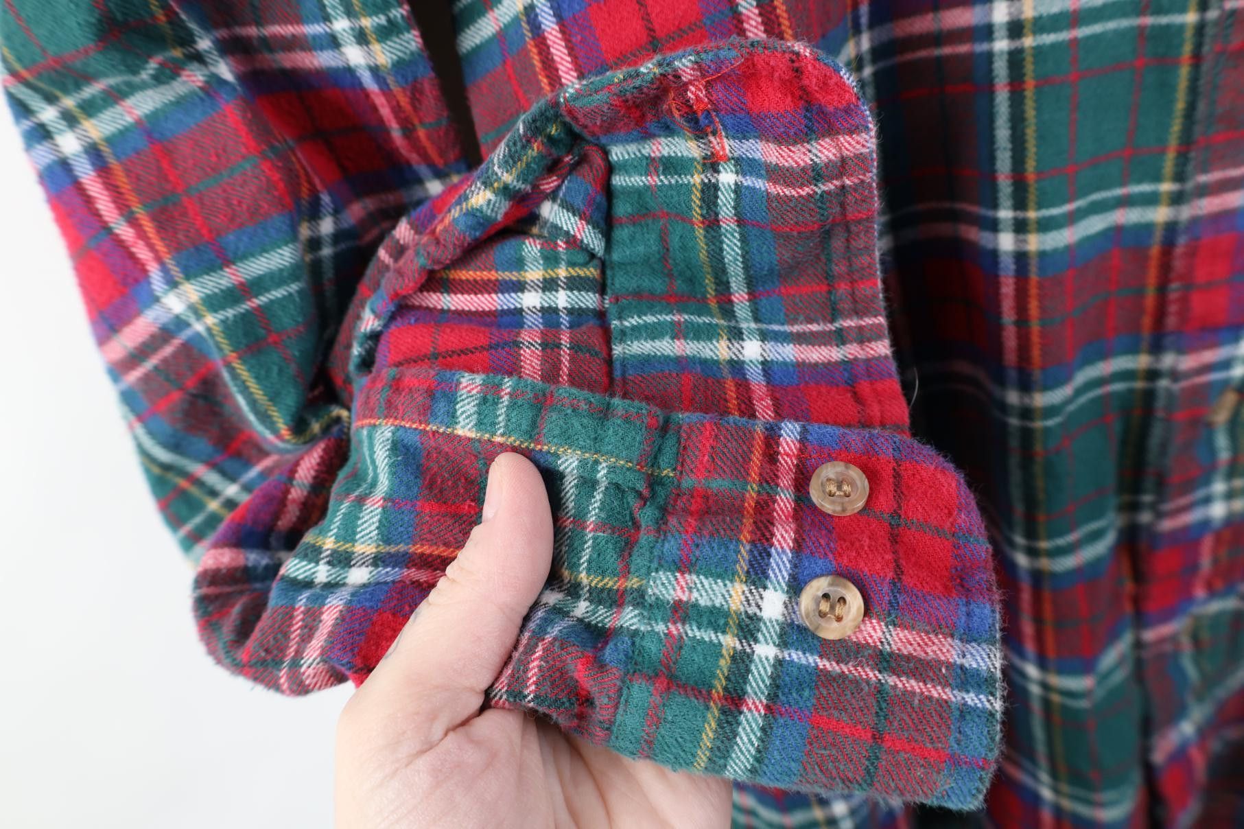 Vintage Vintage 90s Streetwear Collared Button Down Shirt Plaid Size US M / EU 48-50 / 2 - 4 Thumbnail