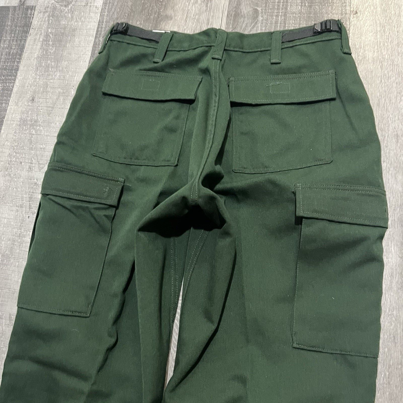 Vintage VTG Terry Manufacturing Wild and Forest Cargo Pants 07 Green Size US 34 / EU 50 - 4 Thumbnail