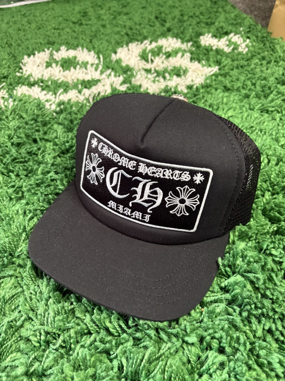 Chrome Hearts Chrome Hearts Miami Exclusive Trucker Hat Brand New Size ONE SIZE - 1 Thumbnail