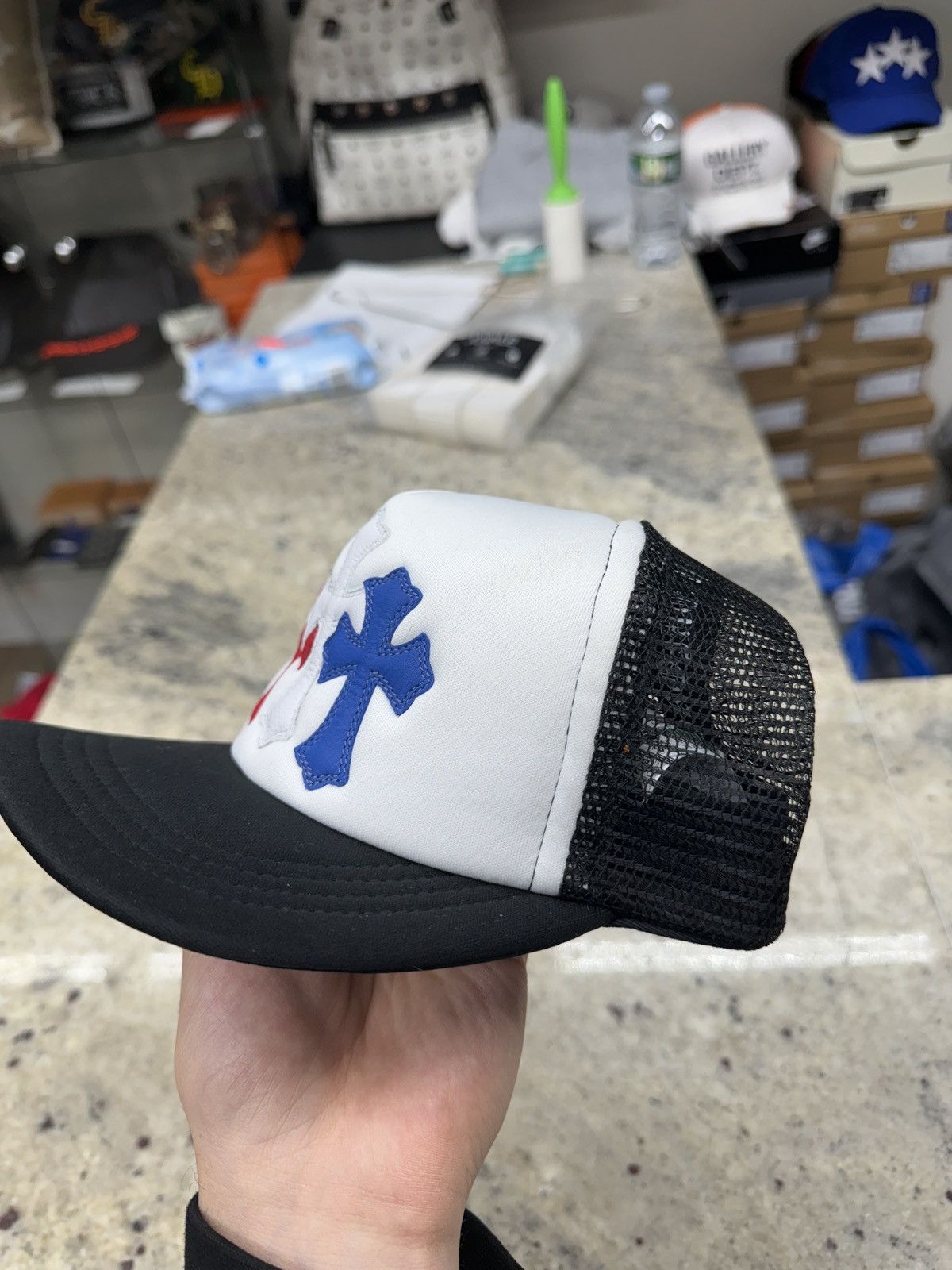 Chrome Hearts Chrome Hearts July 4th Trucker Hat Size ONE SIZE - 3 Thumbnail