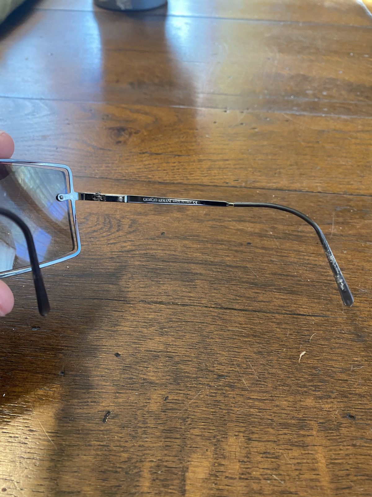 Designer × Giorgio Armani × Vintage vintage giorgio armani rimless sunglasses Size ONE SIZE - 5 Thumbnail