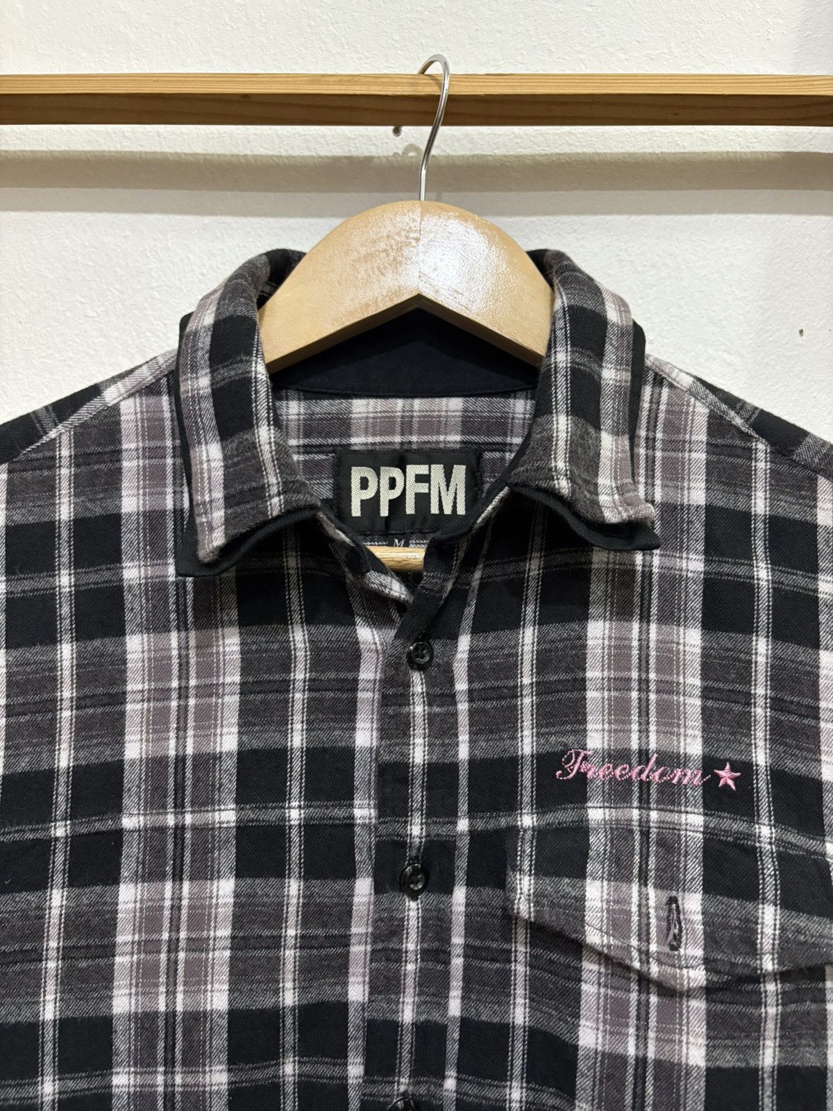 PPFM 2000s PPFM Plaid Shirt Size US M / EU 48-50 / 2 - 5 Thumbnail