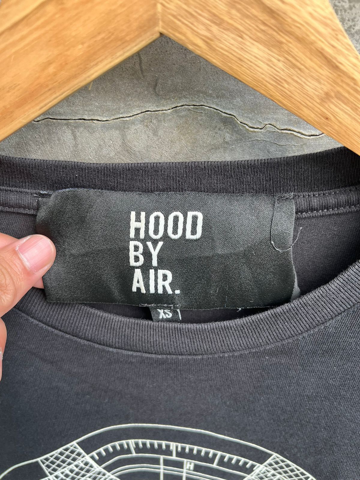 Hood By Air SS15 Compass Logo Long Sleeve Size US XS / EU 42 / 0 - 3 Thumbnail