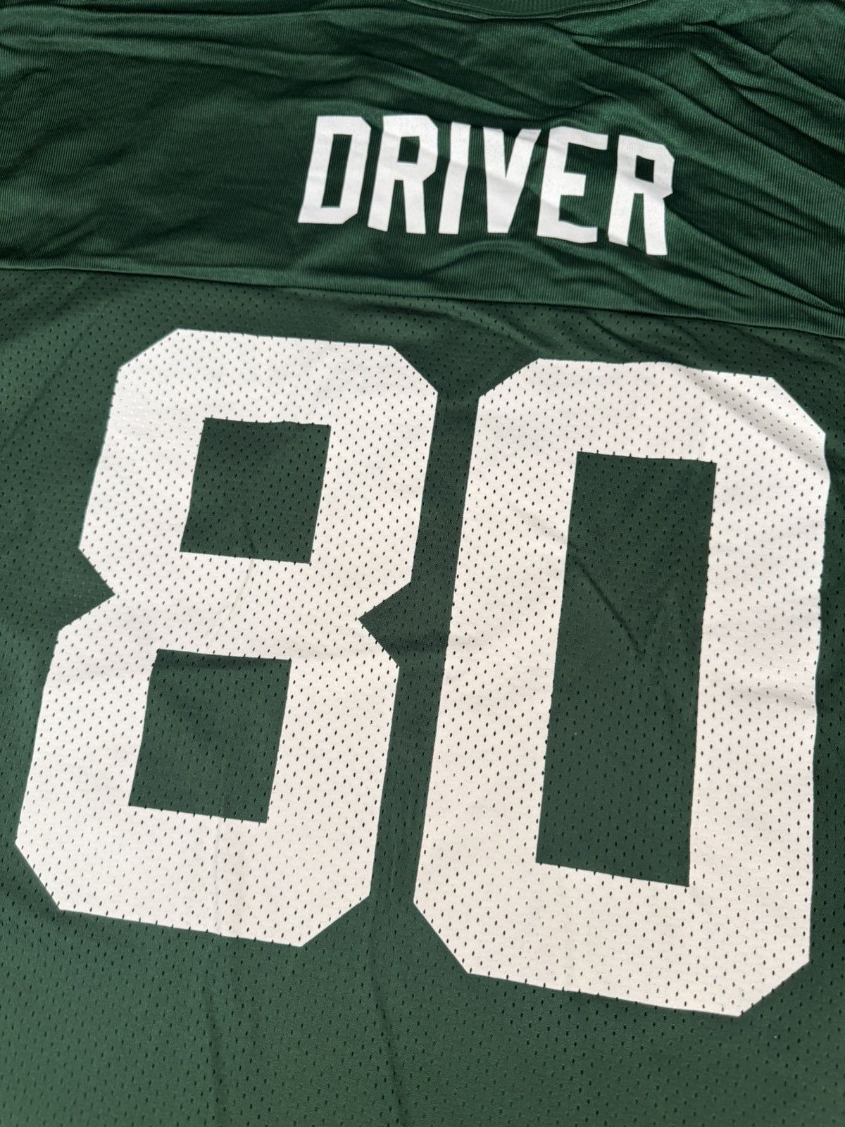 Reebok Vintage NFL Green Bay Packers Donald Driver #80 Home Jersey Size US XL / EU 56 / 4 - 8 Thumbnail