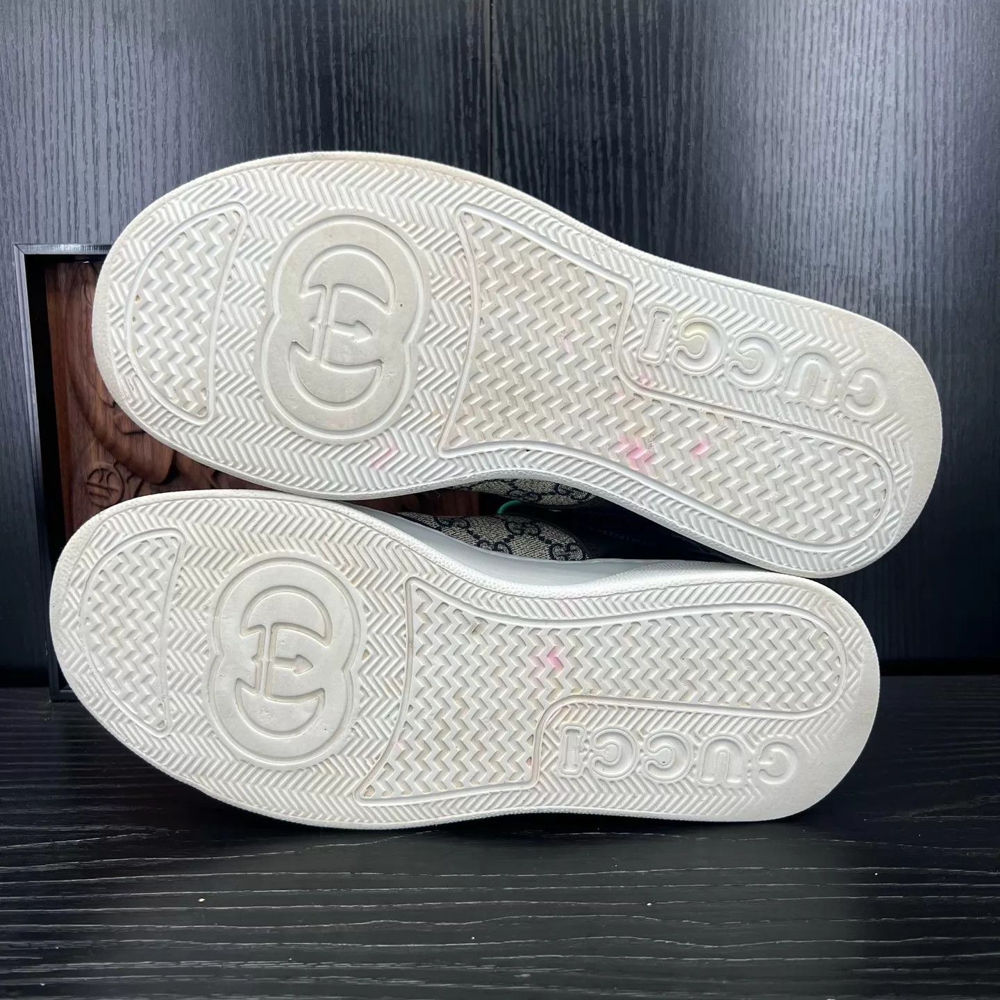 Gucci Gucci Cookie Sneaker White/Blue US7 EU41 Size US 8 / EU 41 - 3 Thumbnail
