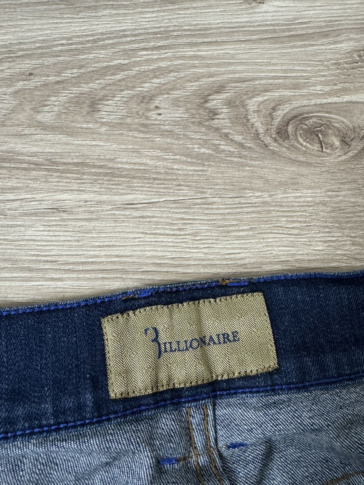 Billionaire Couture Billionaire Couture Blue Denim Jeans Made In Italy Size US 34 / EU 50 - 10 Thumbnail