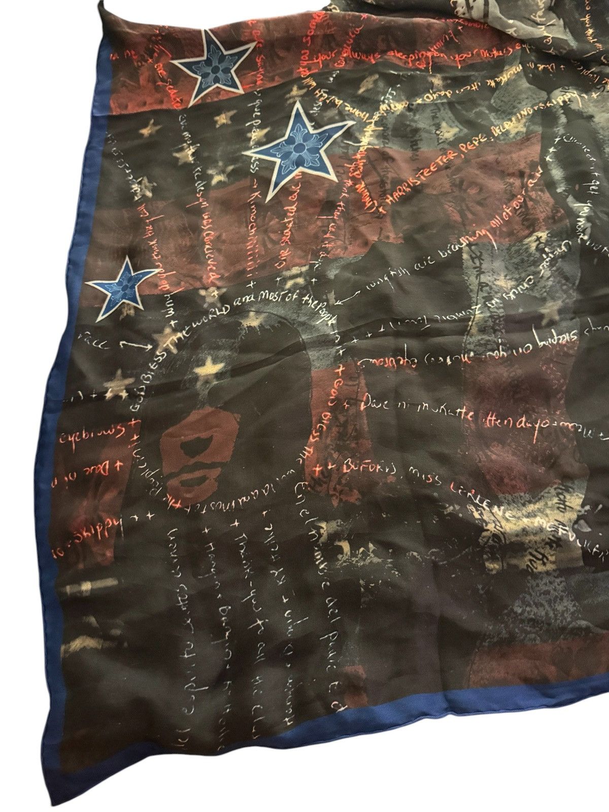 Chrome Hearts Chrome Hearts Family Silk Scarf Size ONE SIZE - 4 Thumbnail