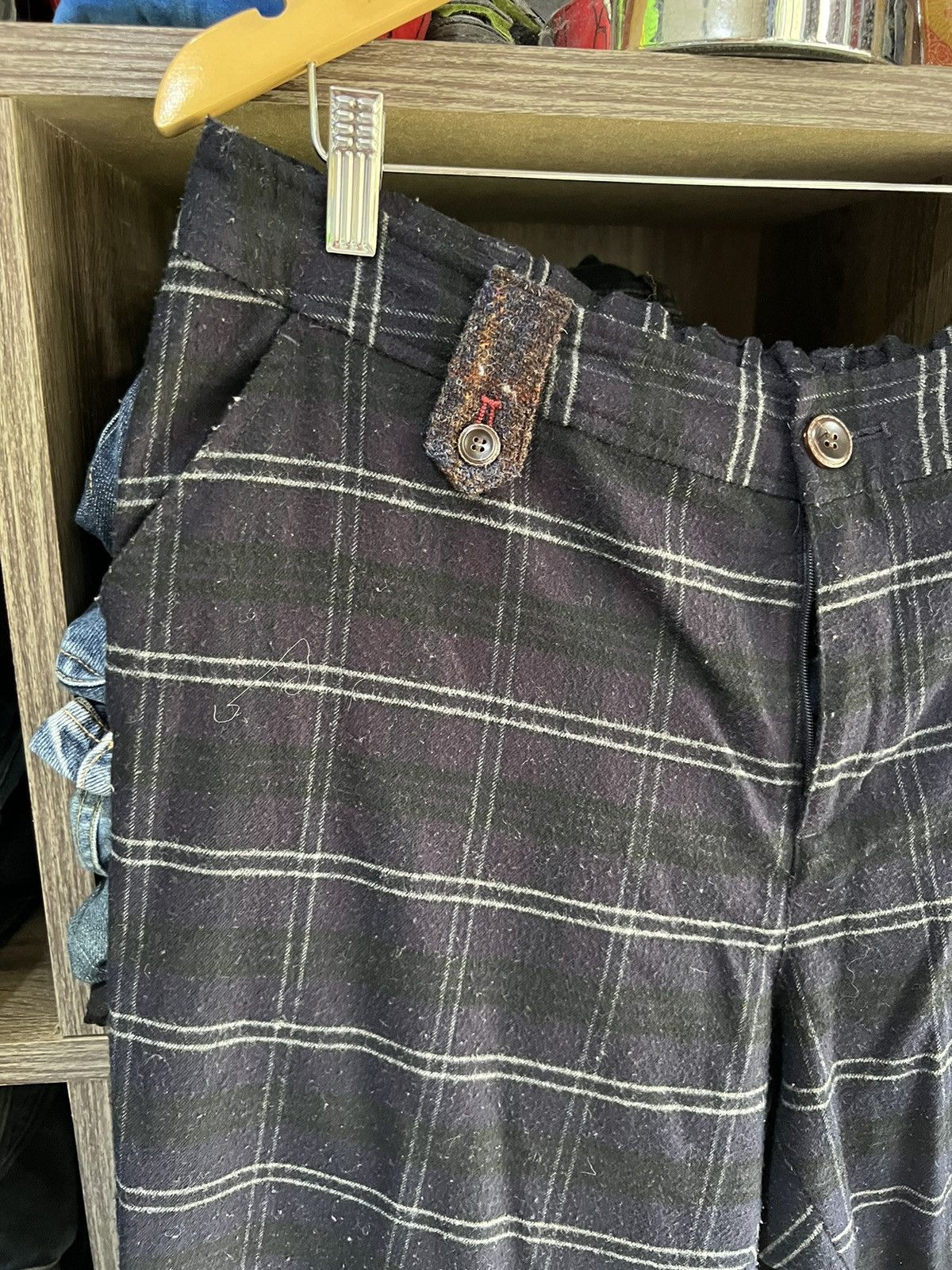 Harris Tweed 🔥Harris Tweed Plaid Pant Size US 37 - 4 Thumbnail